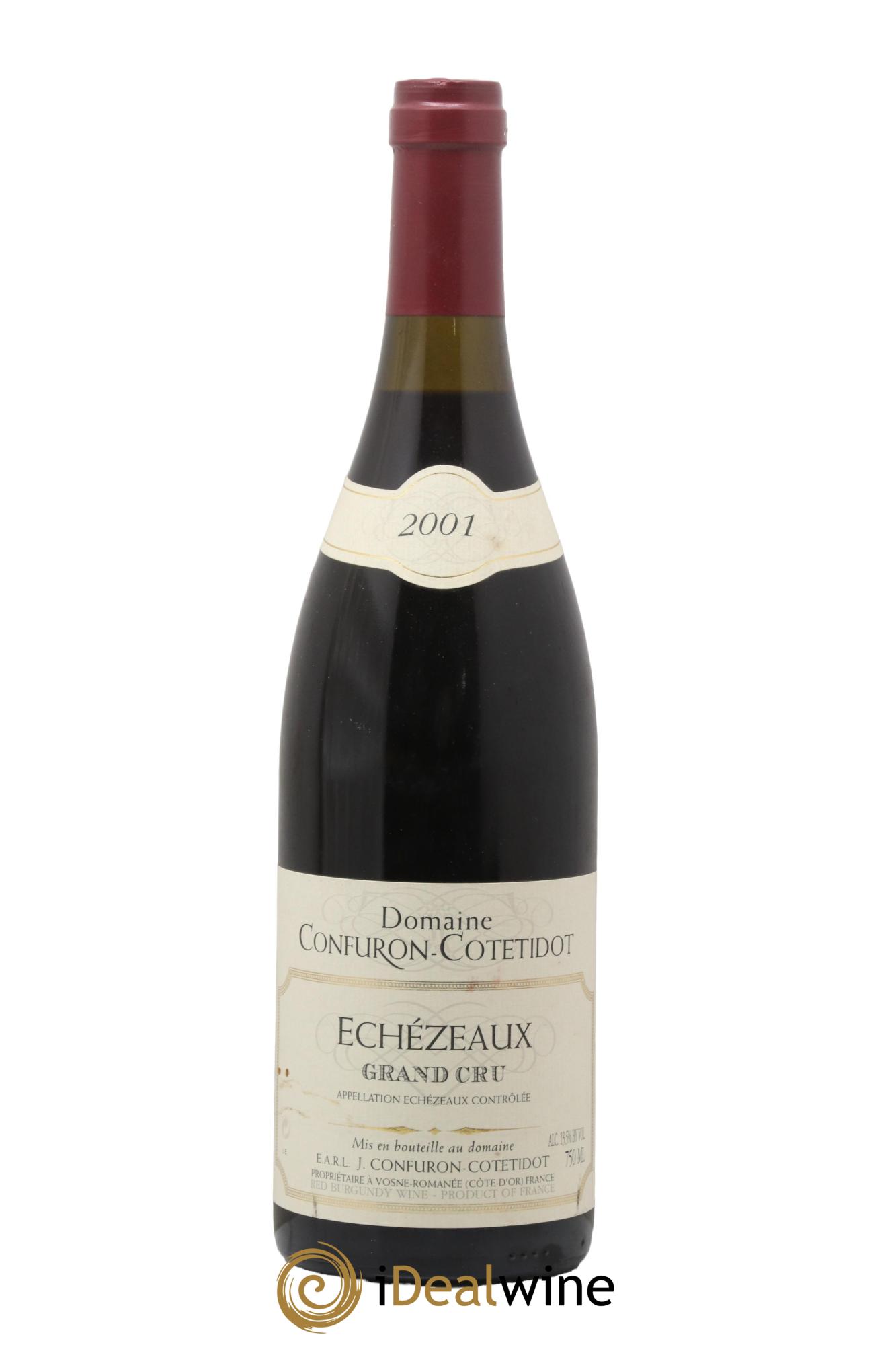 Echezeaux Grand Cru Confuron-Cotetidot 2001 - Lot de 1 bouteille - 0