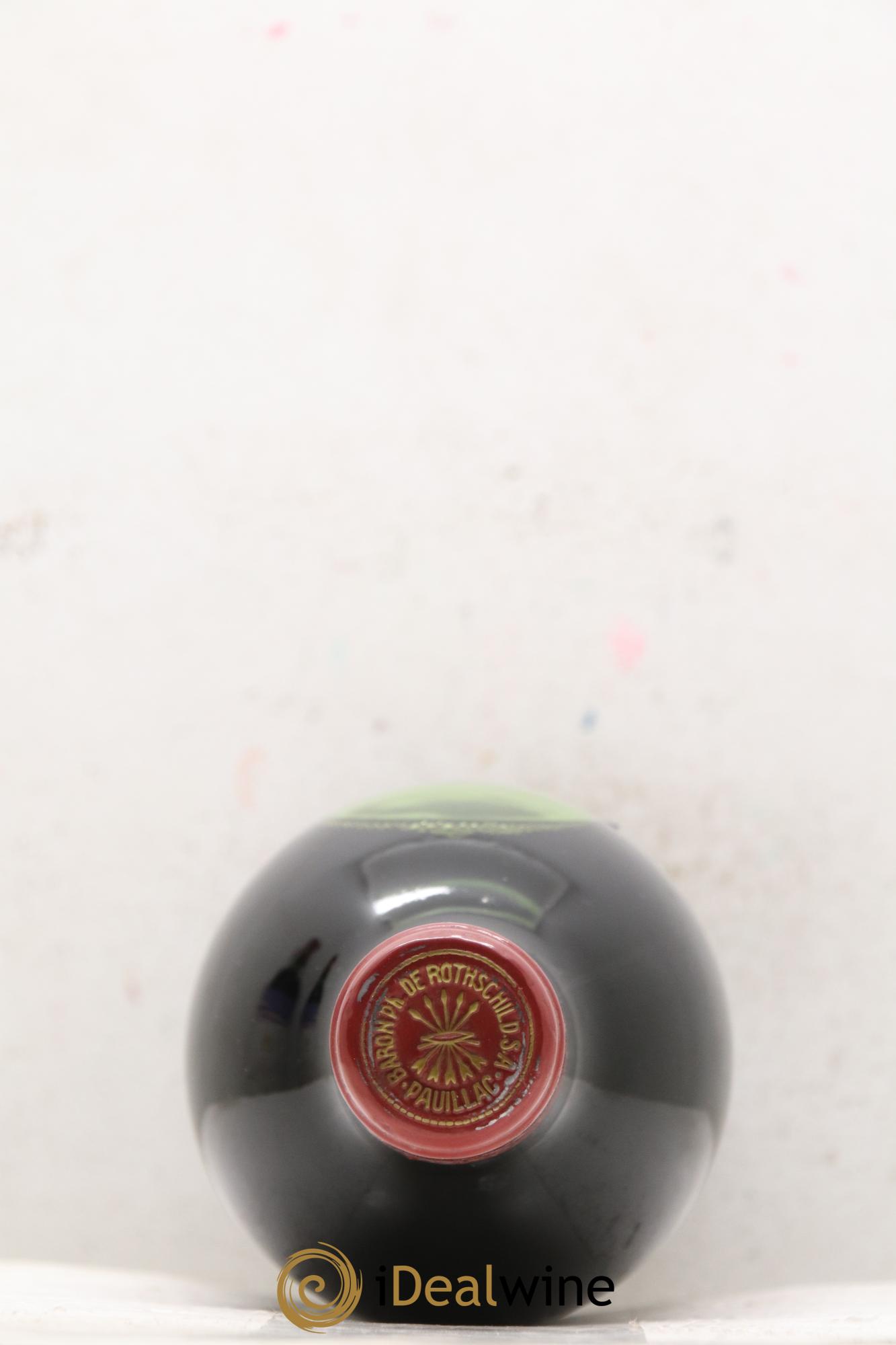 Château Mouton Rothschild 1er Grand Cru Classé 1980 - Lot de 1 bouteille - 1