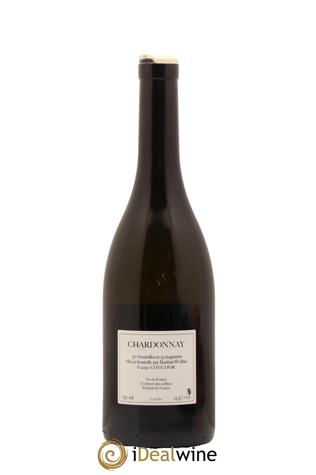 Vin de France Laisse Tomber Chardonnay Bastian Wolber 2020 - Lotto di 1 bottiglia - 1