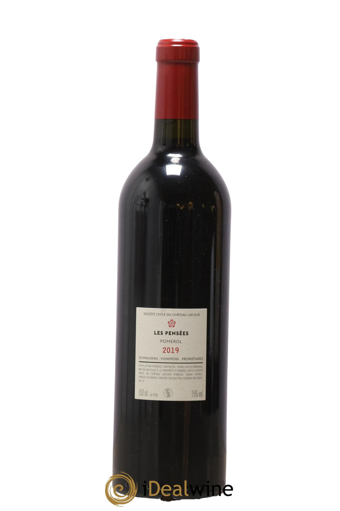 Pensées de Lafleur Second Vin 2019 - Lot de 1 bouteille - 1