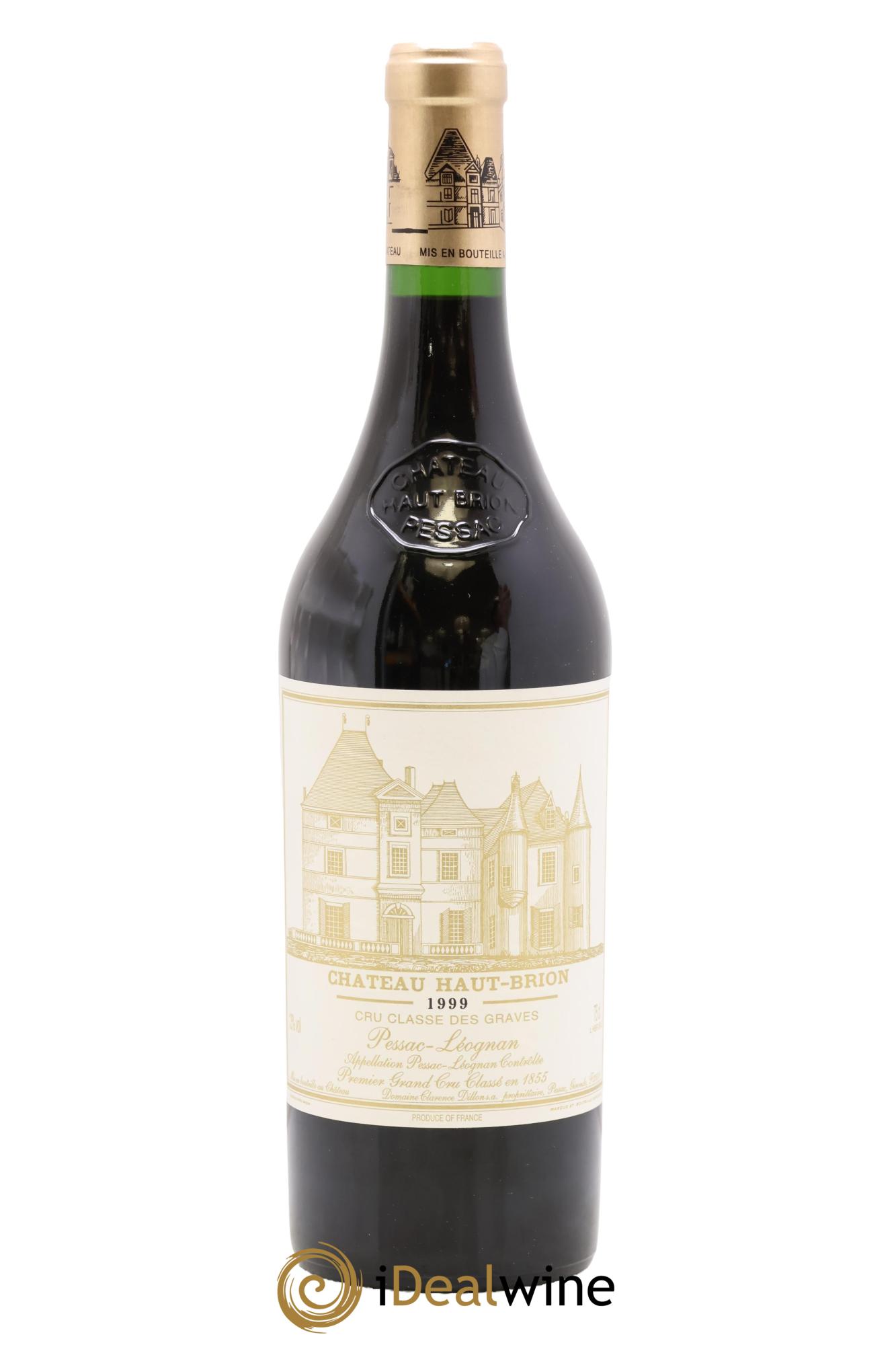 Château Haut Brion 1er Grand Cru Classé 1999 - Posten von 1 Flasche - 0