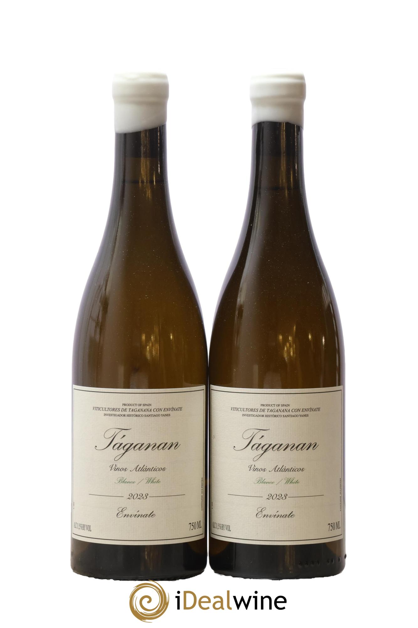 Vinos Atlántico Táganan Blanco Envinate 2023 - Lot of 2 bottles - 0