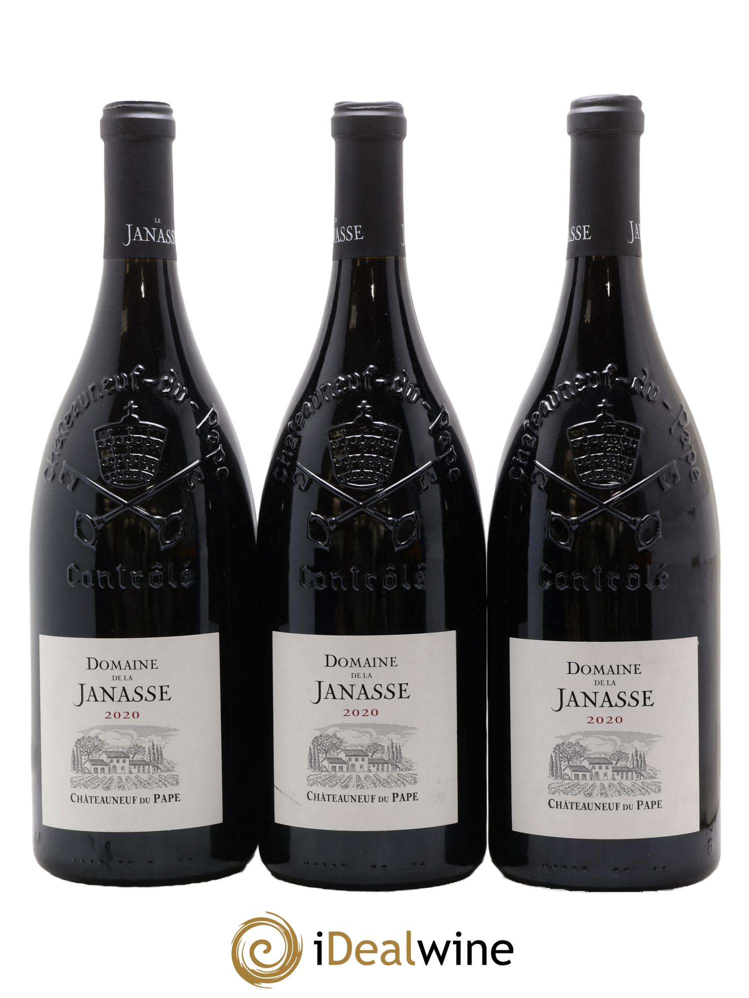 Châteauneuf-du-Pape La Janasse (Domaine de) 2020 - Posten von 3 Magnum - 0