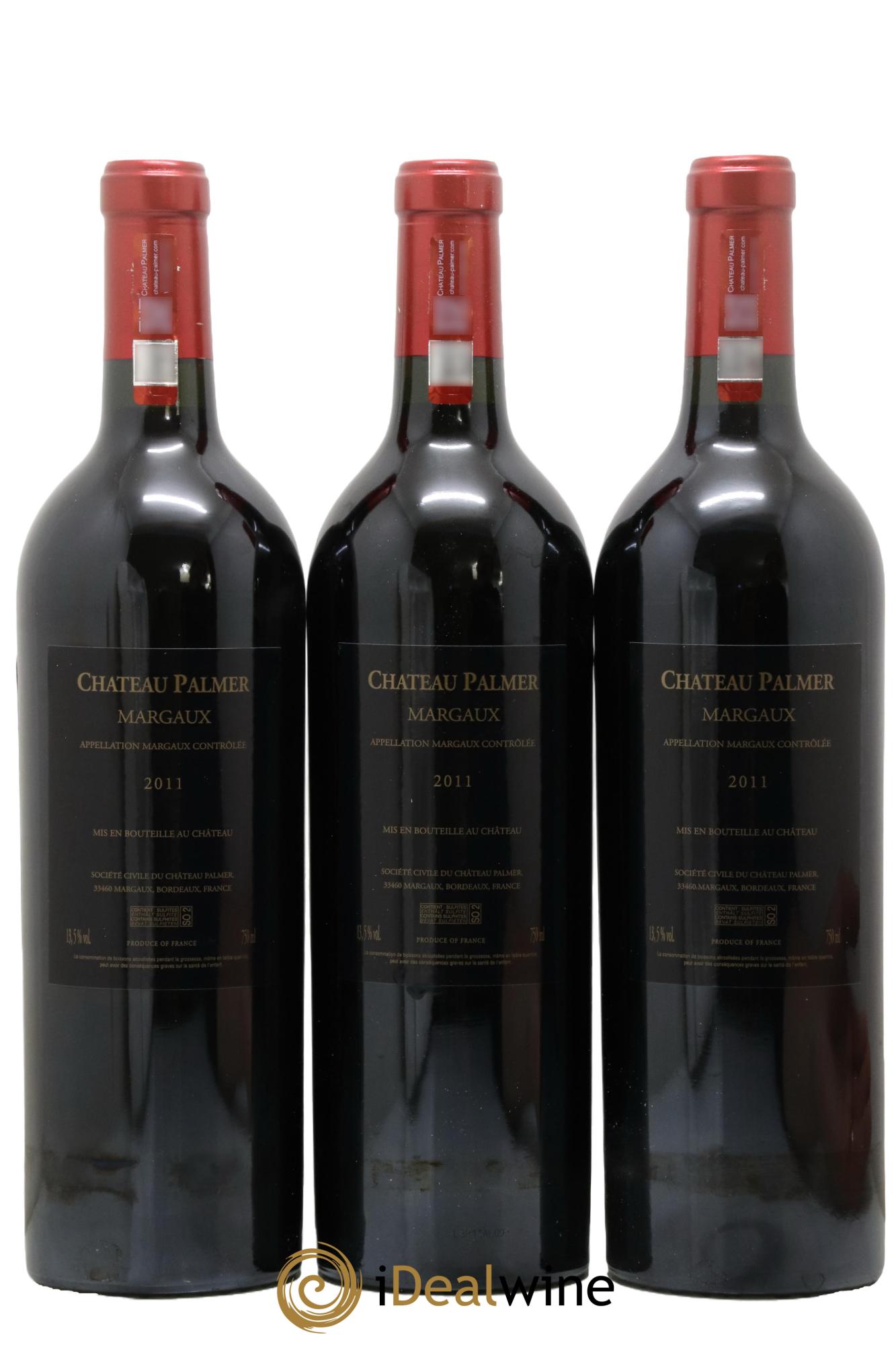 Château Palmer 3ème Grand Cru Classé 2011 - Lot de 6 bouteilles - 4