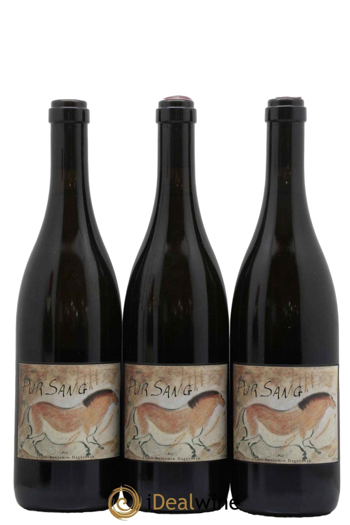 Vin de France (anciennement Pouilly-Fumé) Pur Sang Dagueneau (Domaine Didier - Louis-Benjamin) 2018 - Lot of 3 bottles - 0