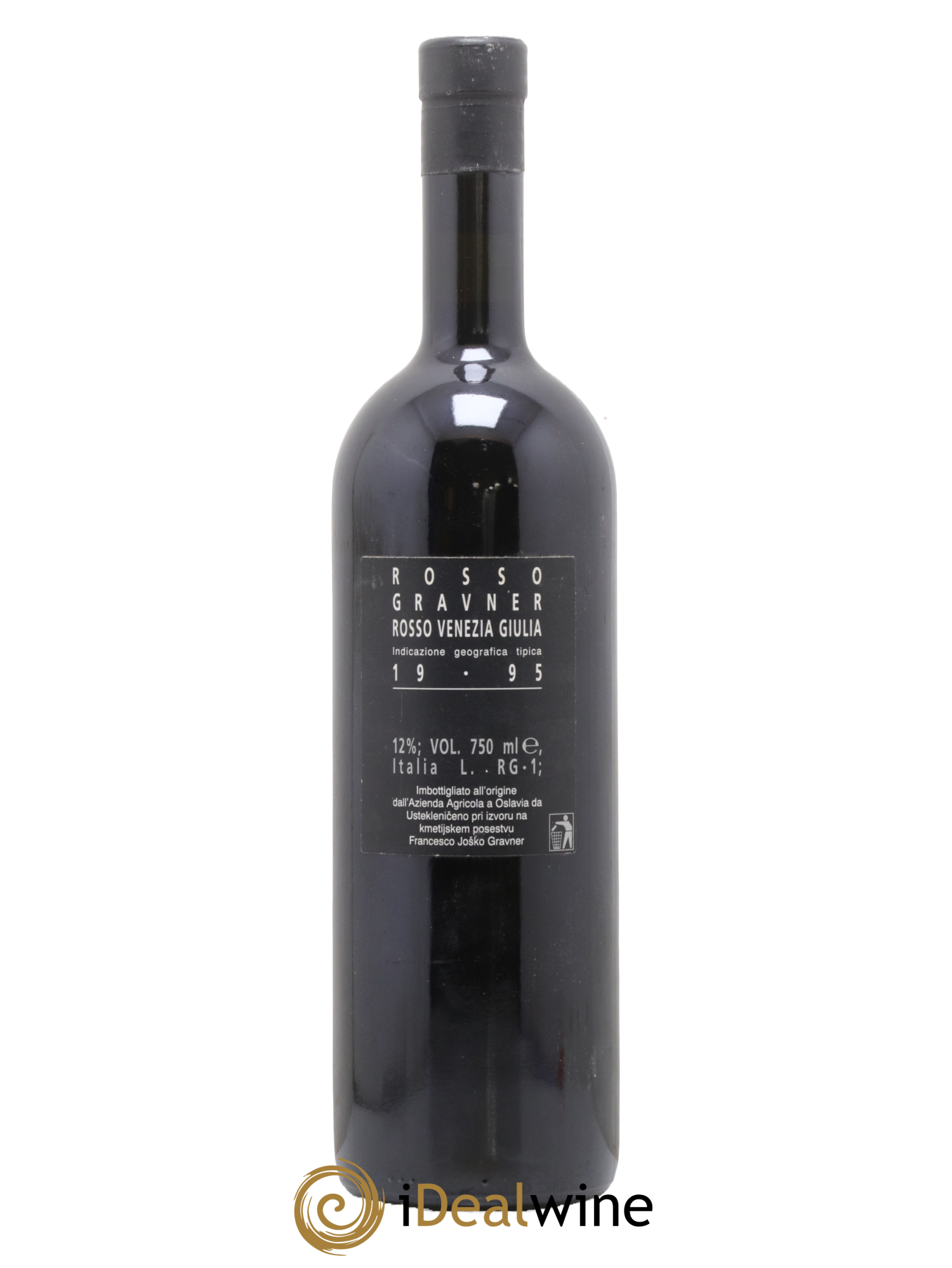 IGT Venezia Giulia Gravner 1995 - Lotto di 1 bottiglia - 1