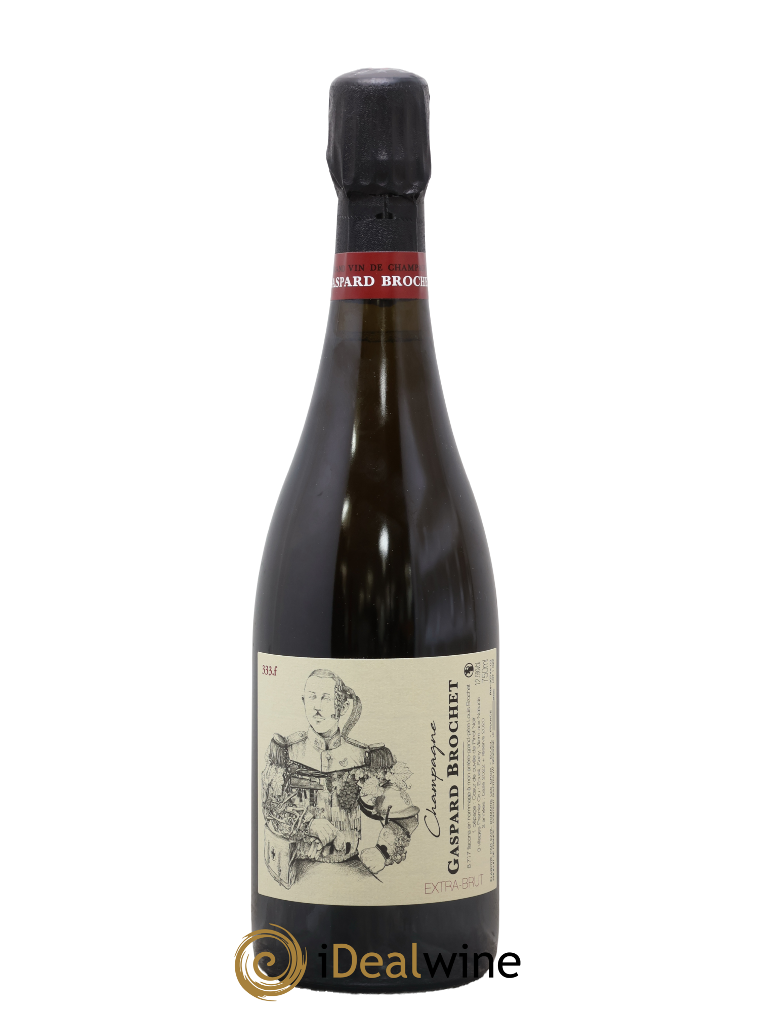 333.f Extra Brut Gaspard Brochet - Lot de 1 bouteille - 0