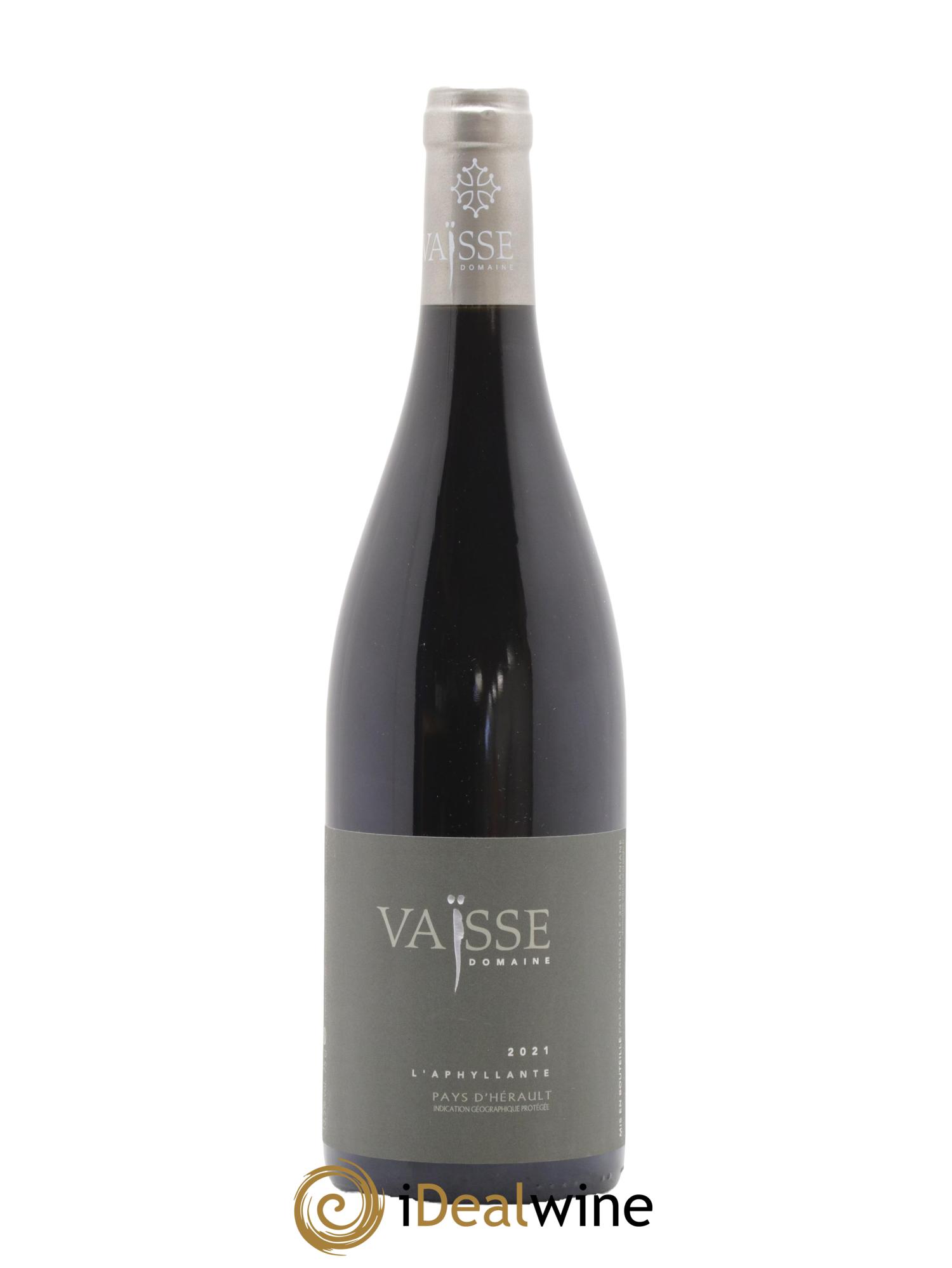 Pays d'Hérault L'Aphyllante Vaisse (Domaine) 2021 - Lot de 1 bouteille - 0