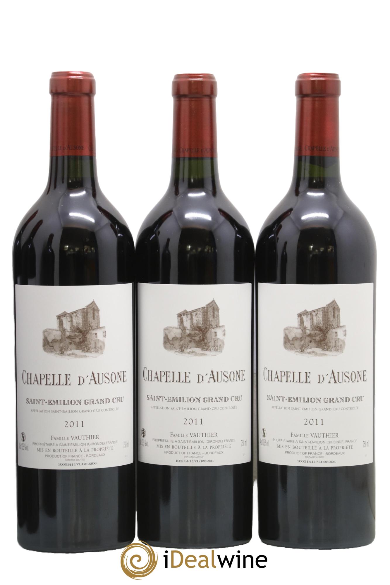 Chapelle d'Ausone Second Vin 2011 - Lotto di 6 bottiglie - 1