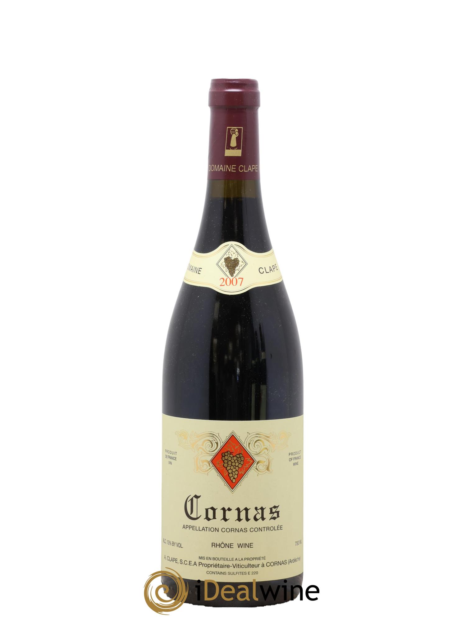 Cornas Auguste Clape 2007 - Posten von 1 Flasche - 0