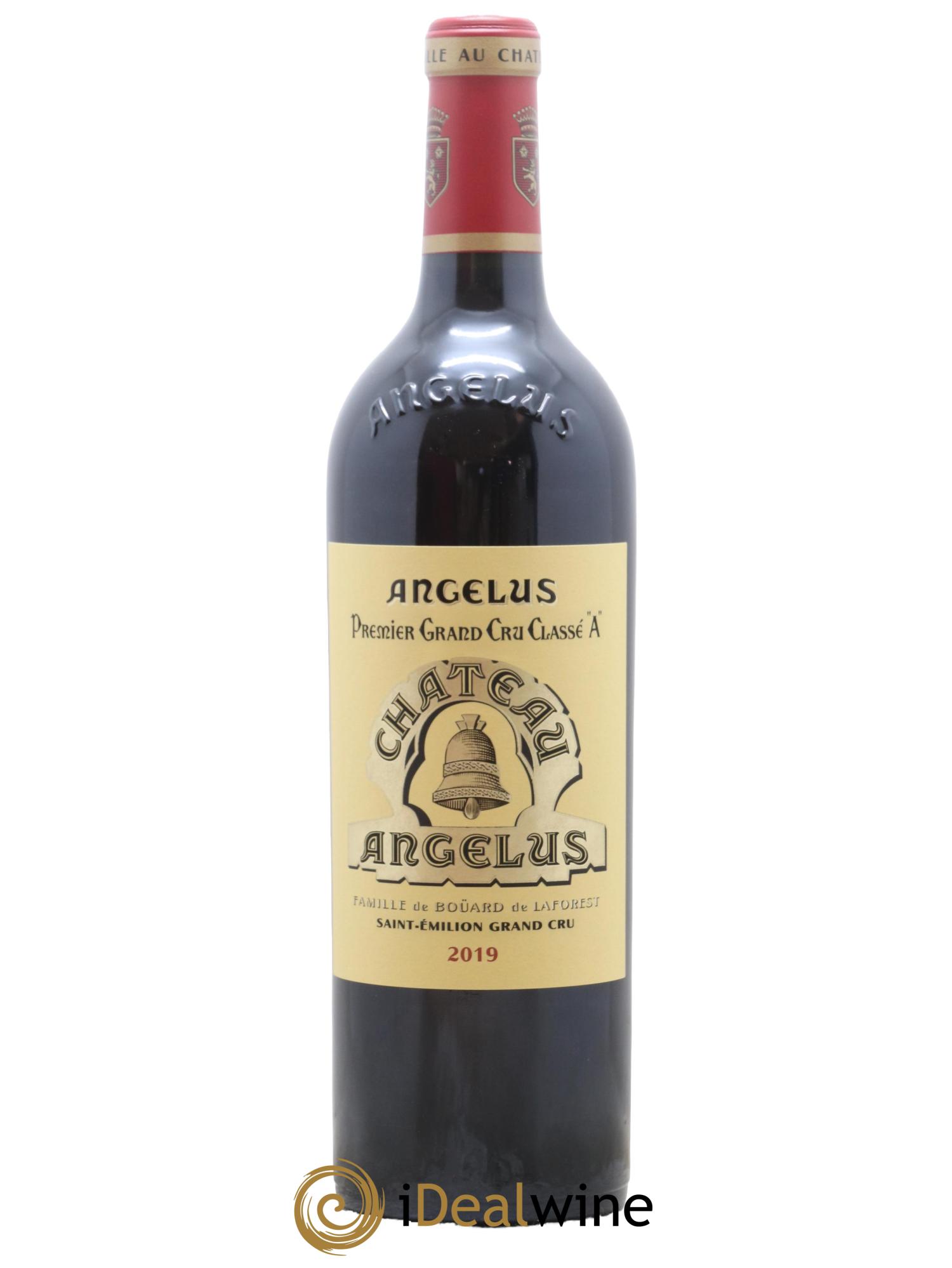 Château Angélus 1er Grand Cru Classé A 2019 - Lot de 1 bouteille - 0