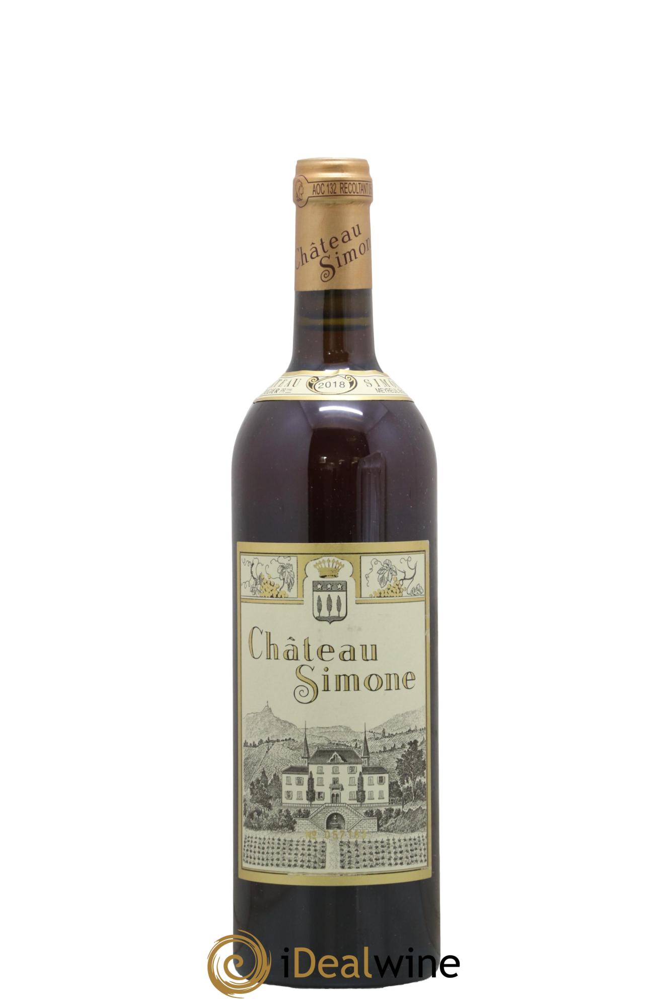 Palette Château Simone Famille Rougier 2018 - Lot de 1 bouteille - 0