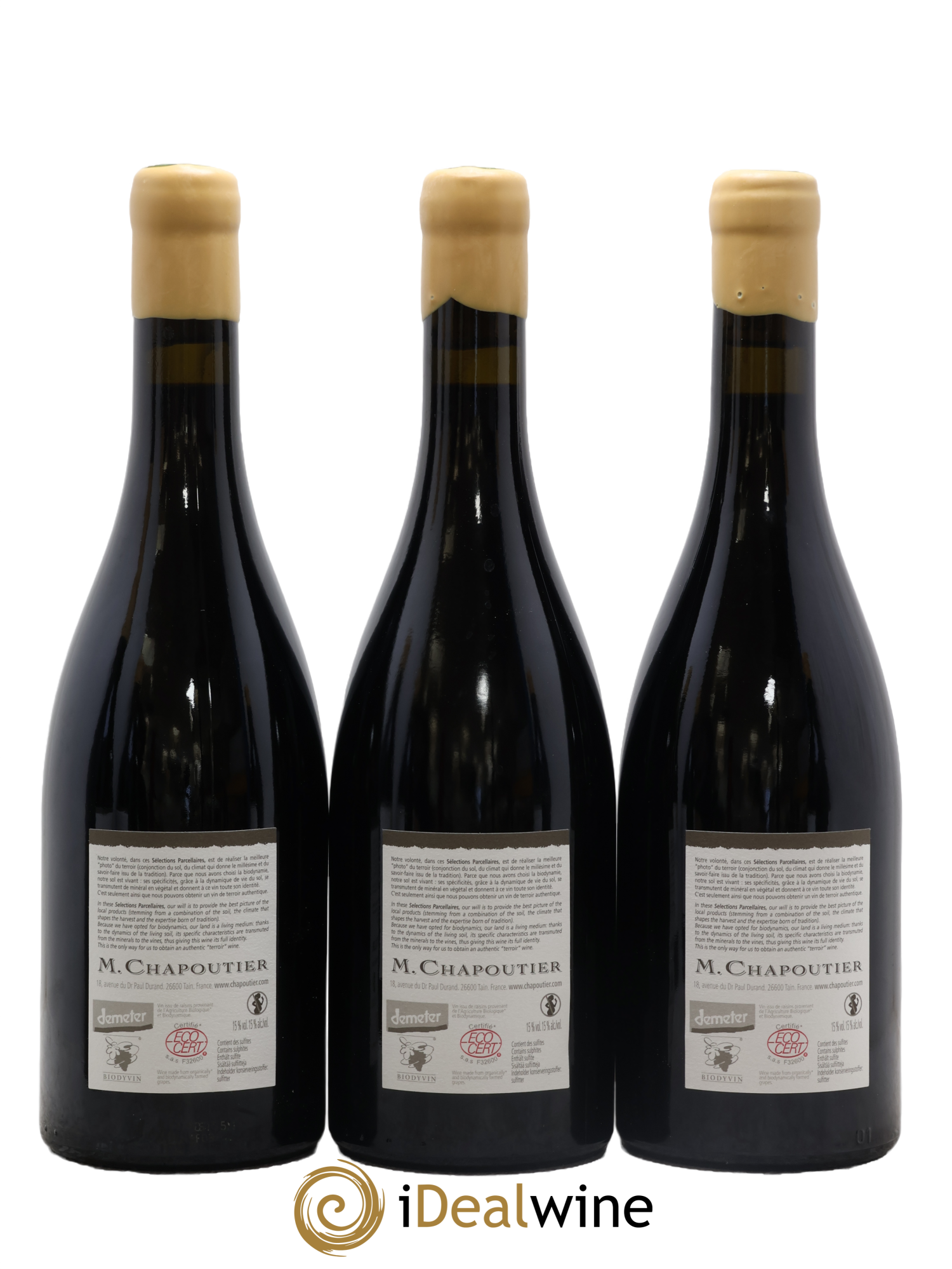 Hermitage Ermitage Les Greffieux Chapoutier 2006 - Lot de 6 bouteilles - 2