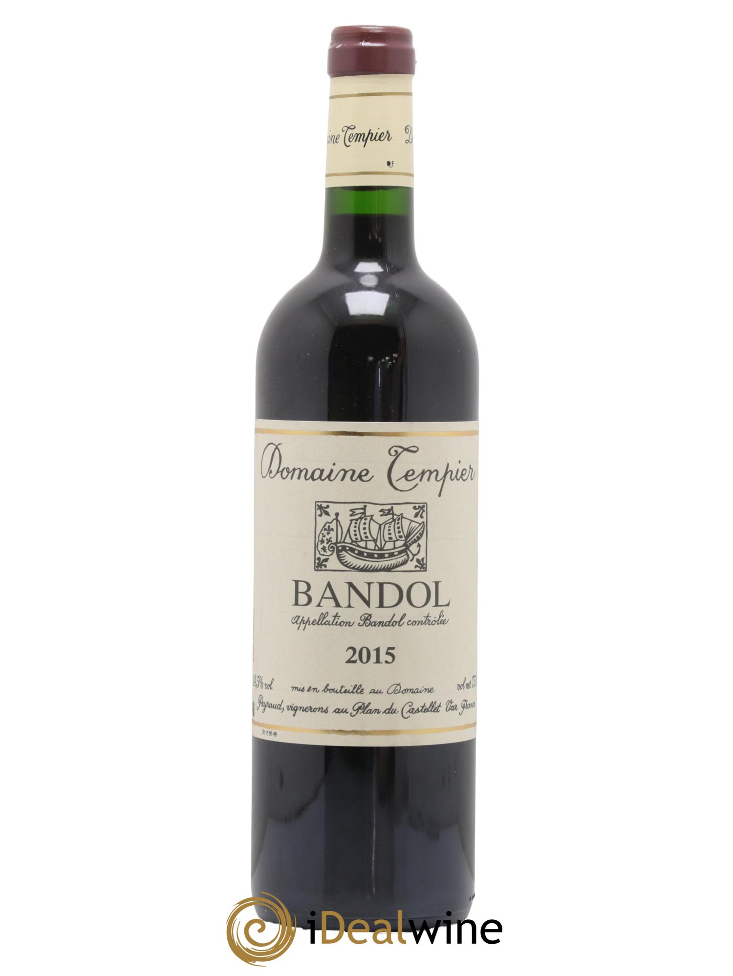 Bandol Domaine Tempier Famille Peyraud 2015 - Lot de 1 bouteille - 0