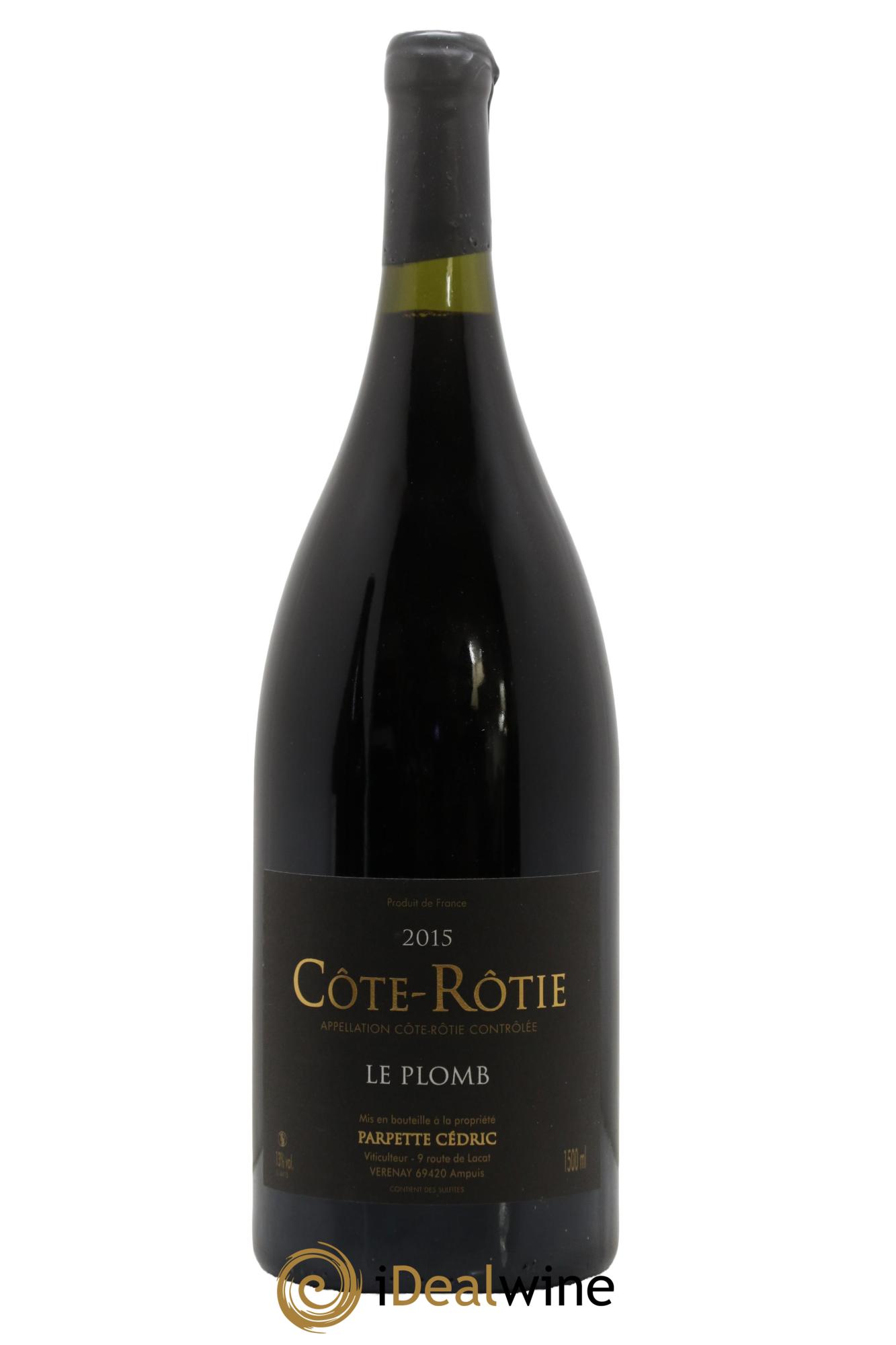 Côte-Rôtie Le Plomb Cédric Parpette 2015 - Lot de 1 magnum - 0