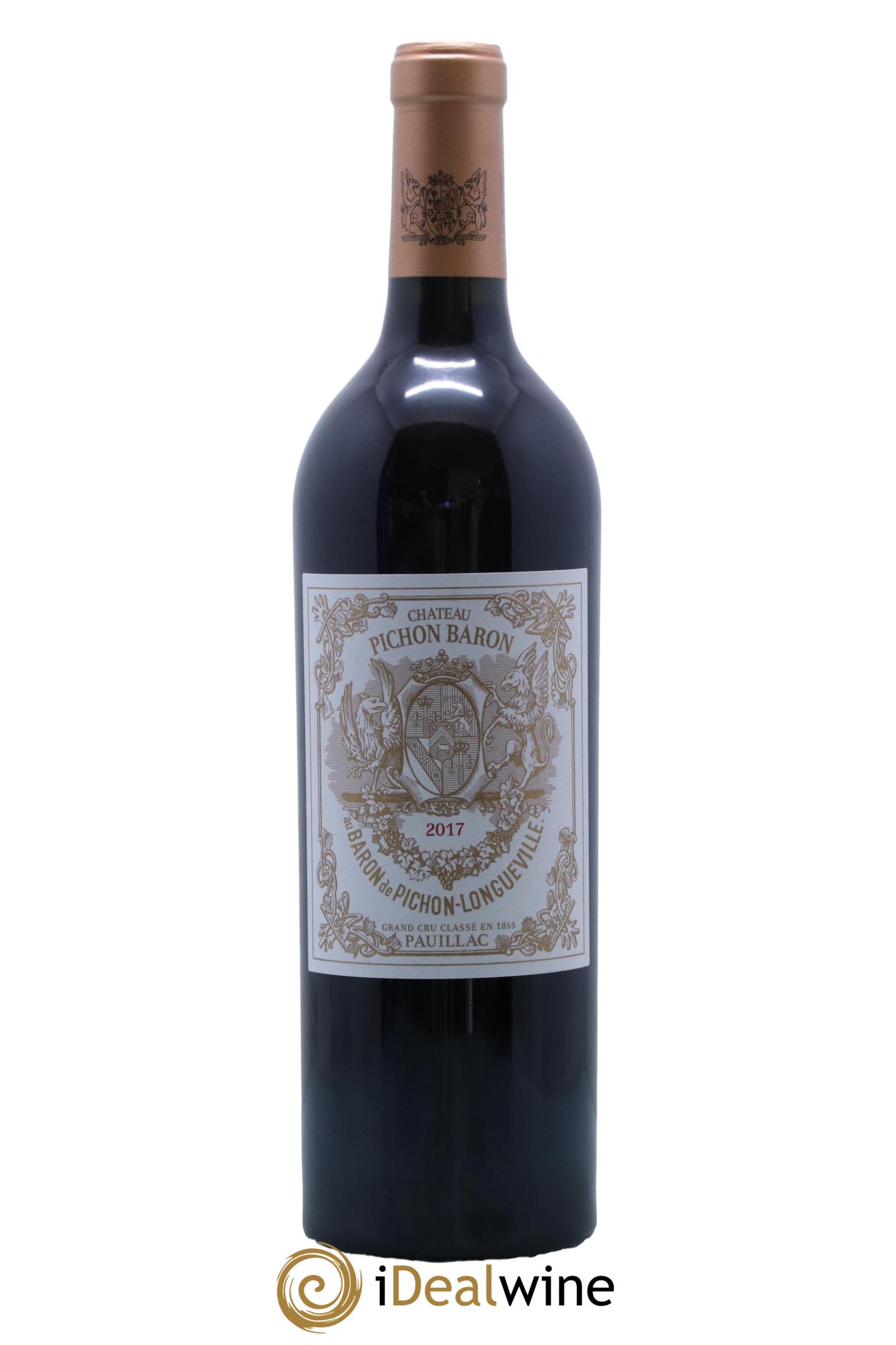 Pichon Longueville Baron 2ème Grand Cru Classé 2017 - Lot de 1 bouteille - 0