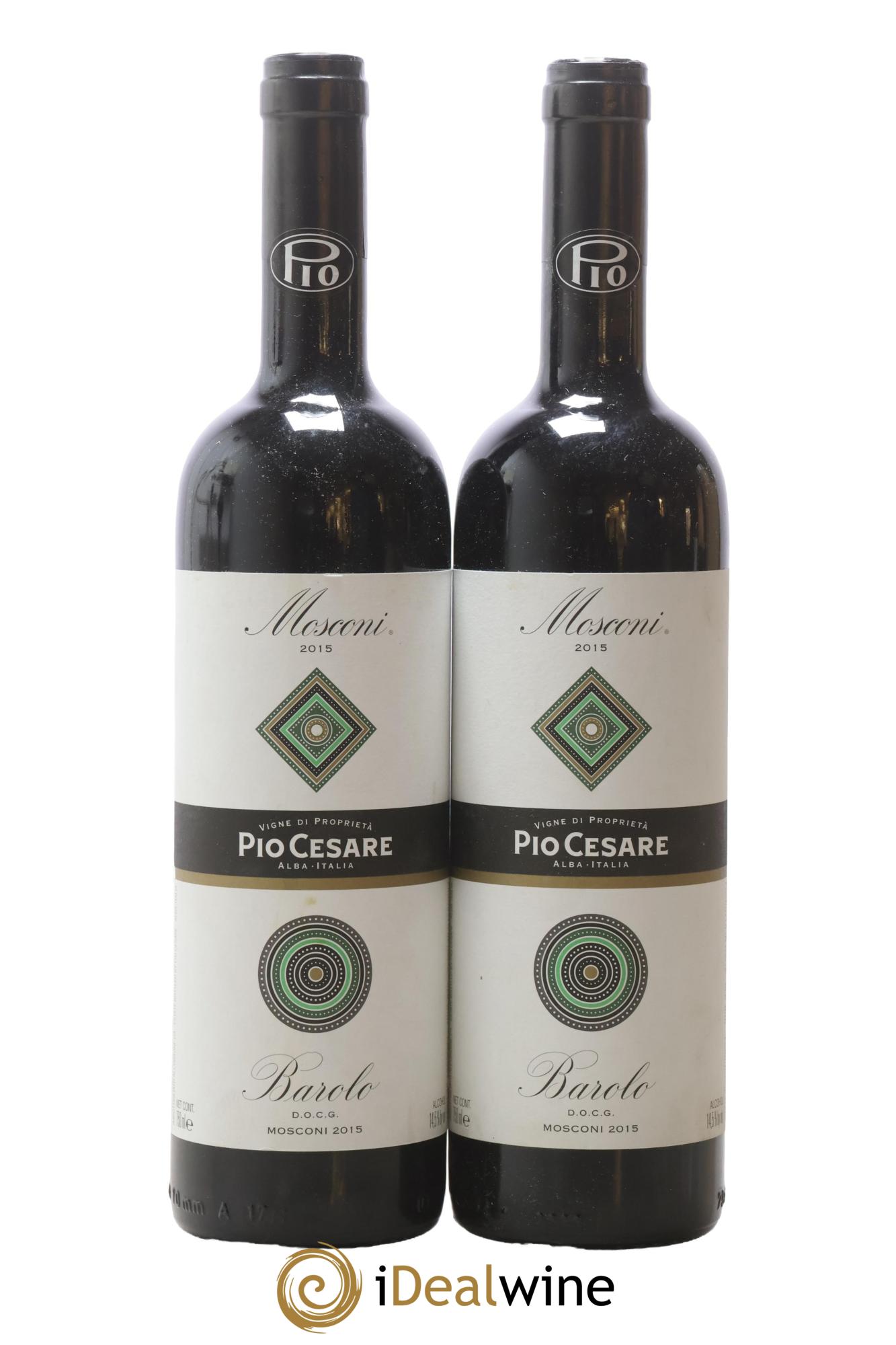 Barolo DOCG Mosconi Pio Cesare 2015 - Posten von 2 Flaschen - 0