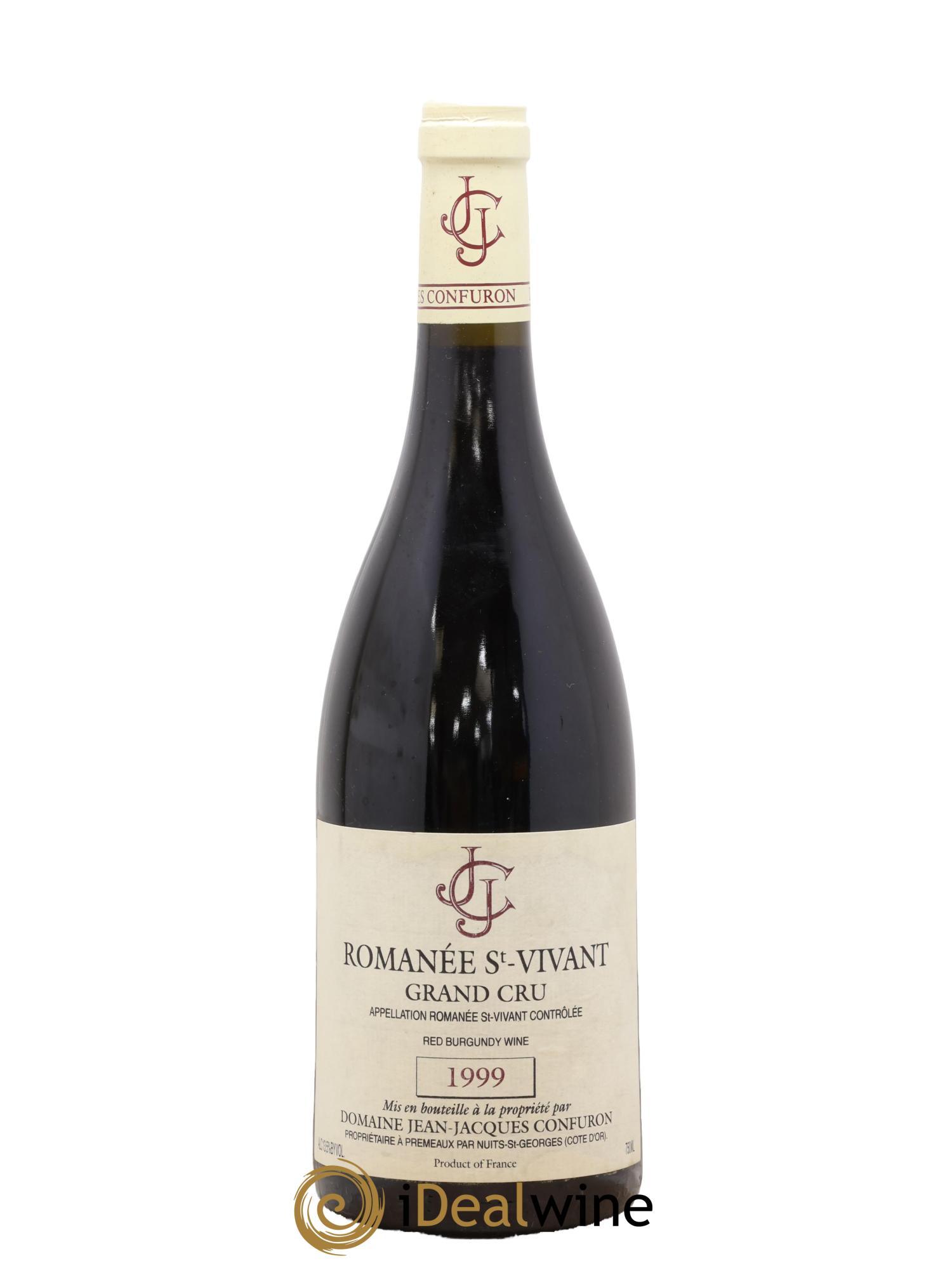 Romanée-Saint-Vivant Grand Cru Jean-Jacques Confuron 1999 - Lot of 1 bottle - 0