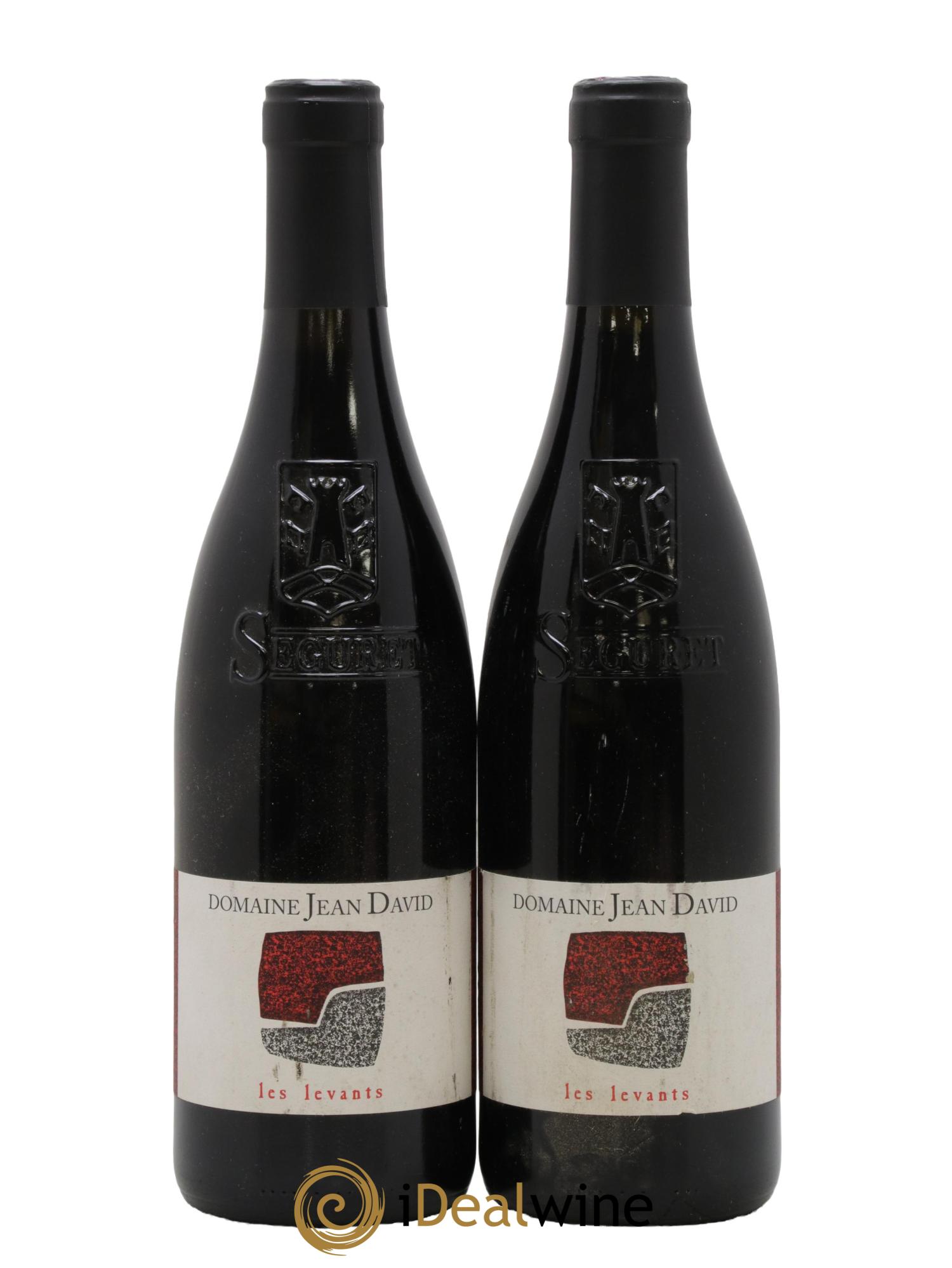 Côtes-du-Rhône Village Seguret Les Levants Domaine Jean David 2015 - Lot de 2 bouteilles - 0