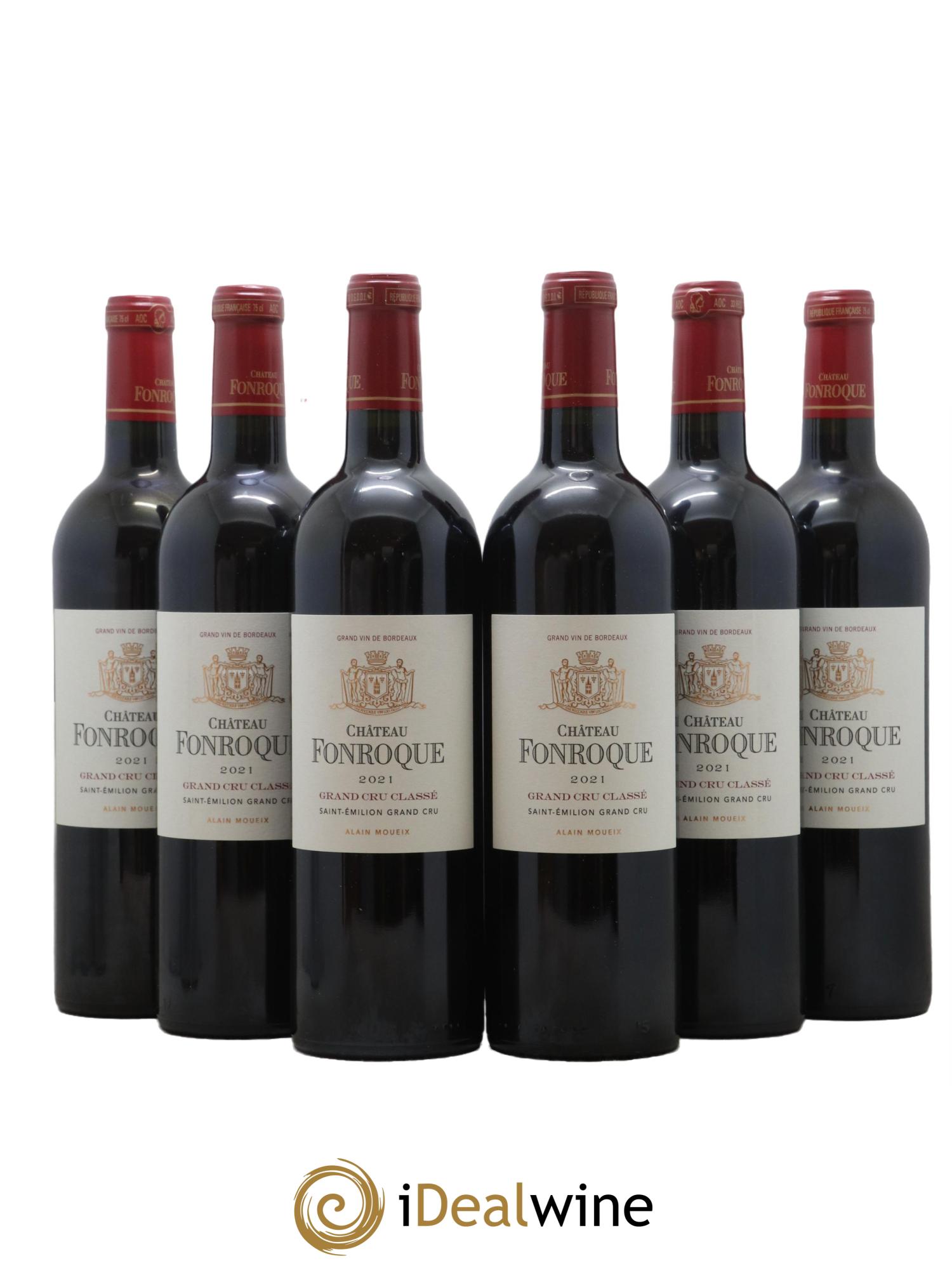 Château Fonroque Grand Cru Classé 2021 - Lot of 6 bottles - 0