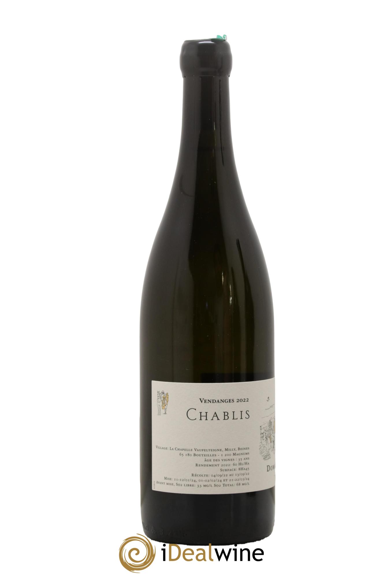 Chablis Jean Dauvissat (Domaine) 2022 - Lot de 1 bouteille - 1