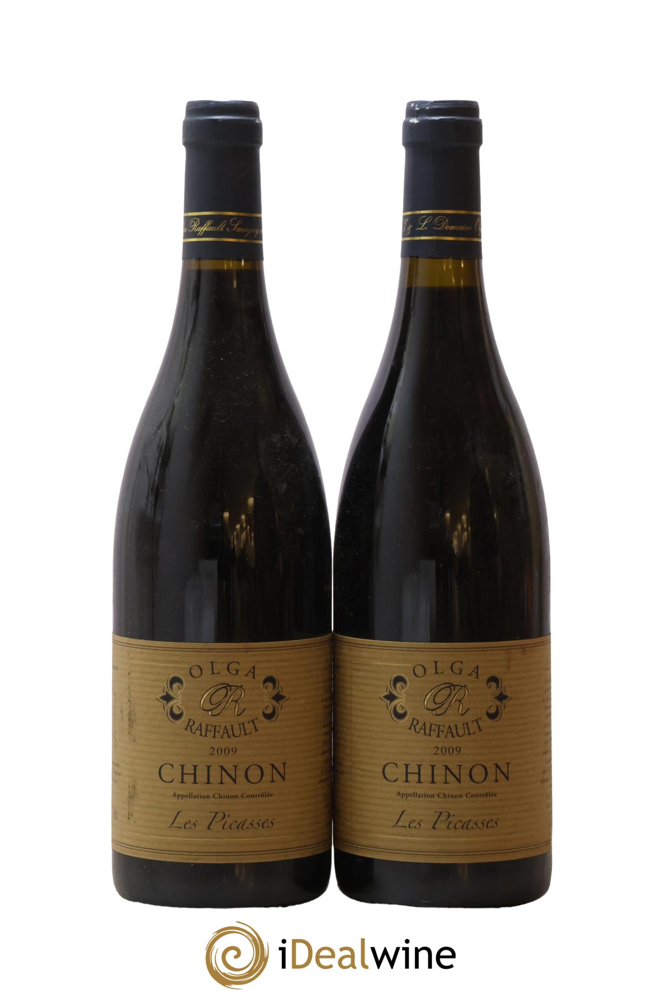 Chinon Les Picasses Olga Raffault 2009 - Lot of 2 bottles - 0
