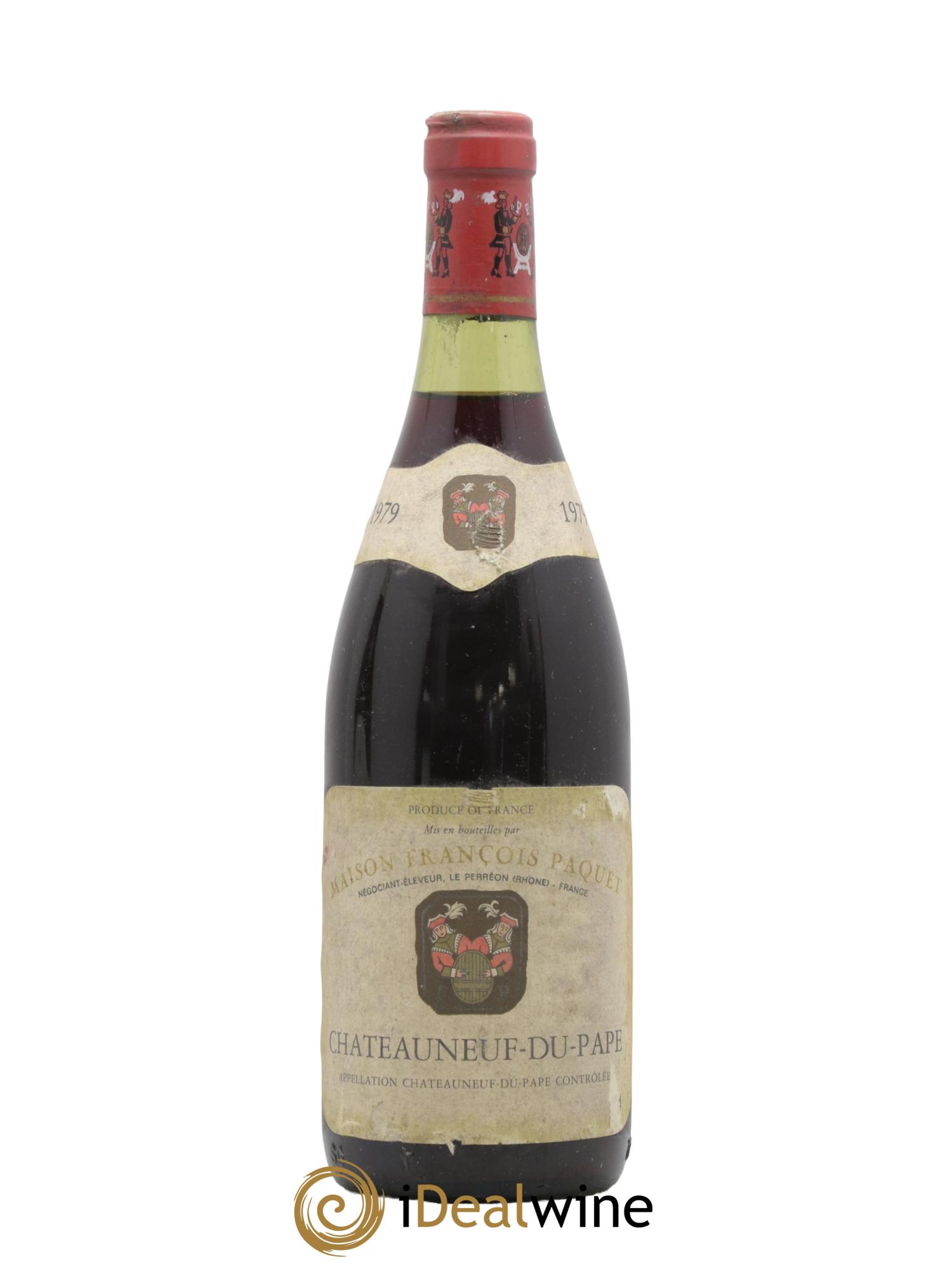 Châteauneuf-du-Pape Maison Francois Paquet 1979 - Lot de 1 bouteille - 0