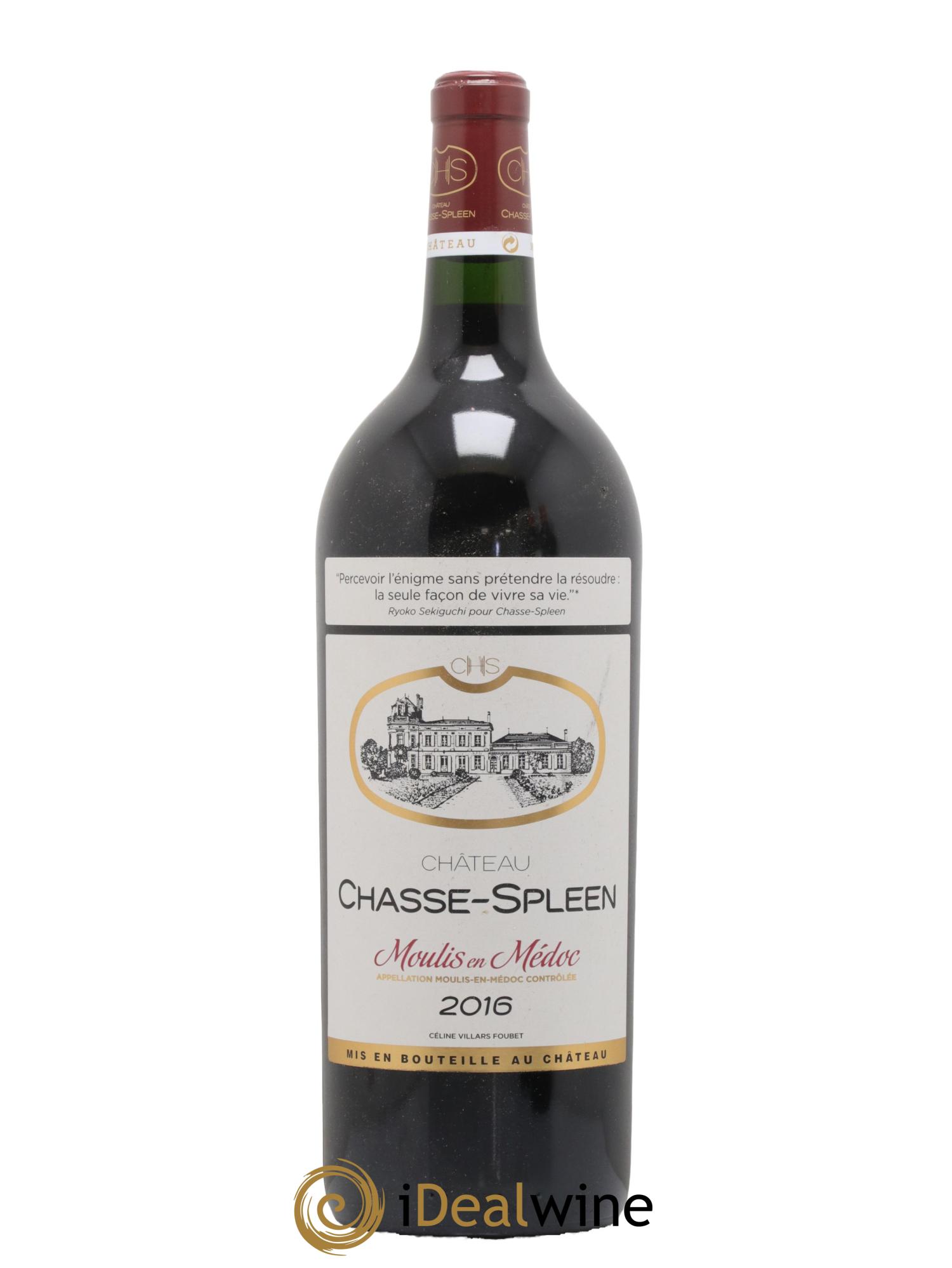 Château Chasse Spleen 2016 - Lot de 1 magnum - 0