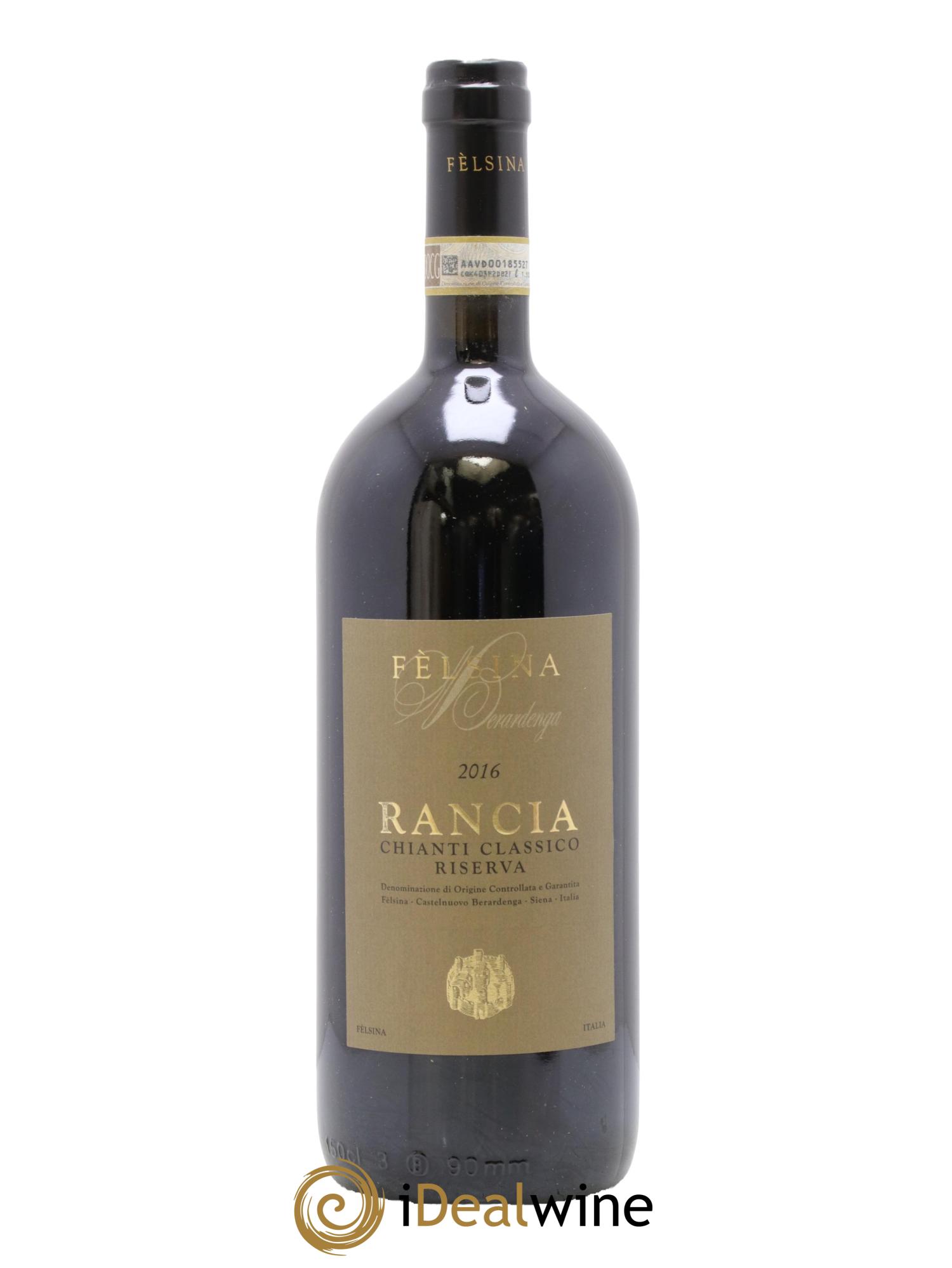 Chianti Classico DOCG Riserva Rancia Fattoria Di Felsina 2016 - Lot de 1 magnum - 1