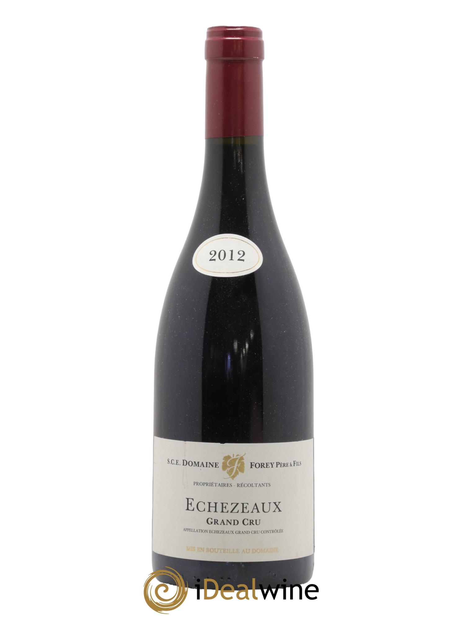Echezeaux Grand Cru Forey Père et Fils (Domaine) 2012 - Lot de 1 bouteille - 0
