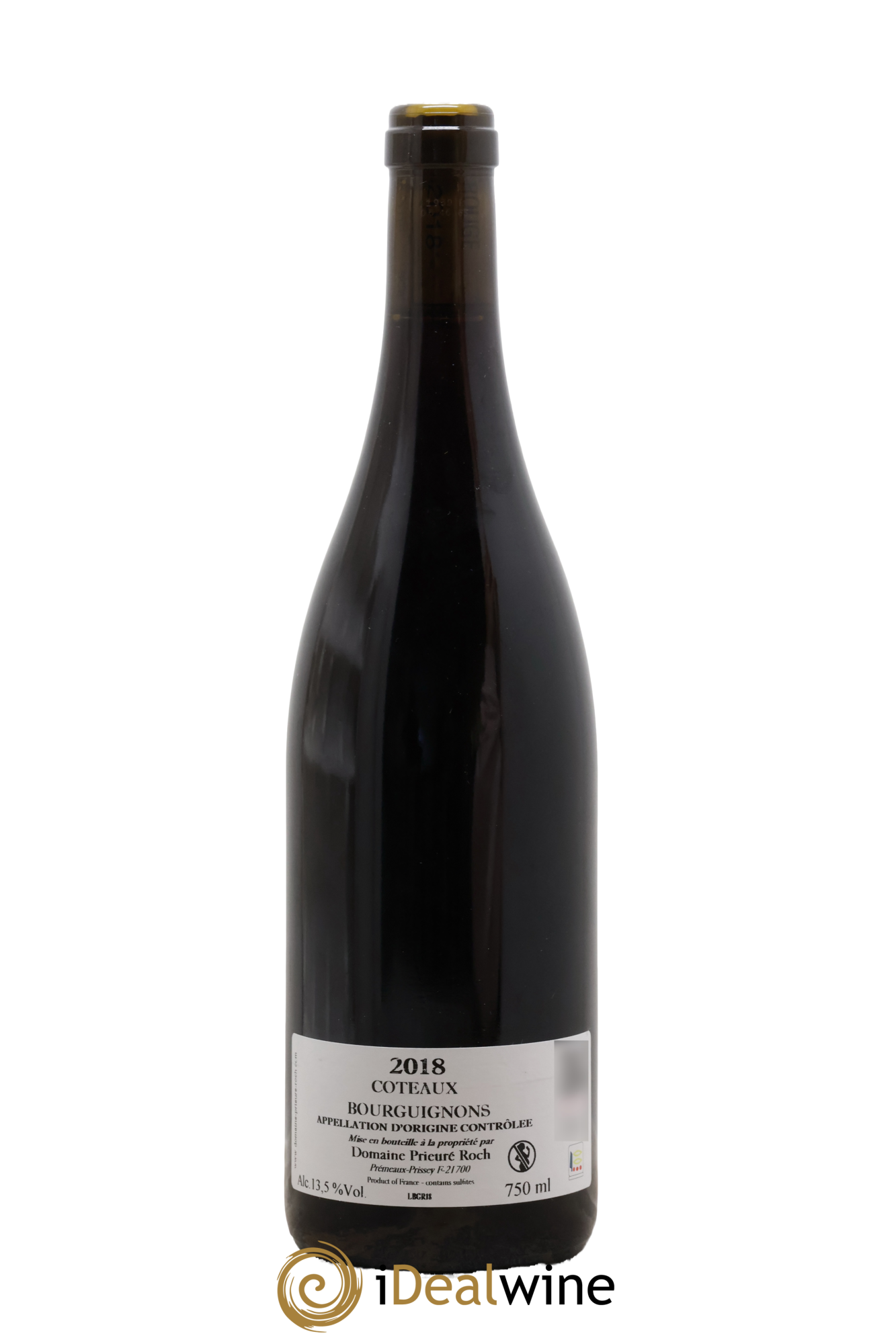 Coteaux Bourguignons Prieuré Roch 2018 - Lot de 1 bouteille - 1