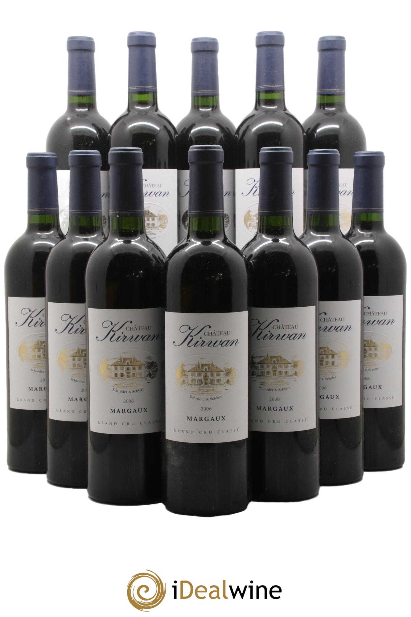 Château Kirwan 3ème Grand Cru Classé 2006 - Posten von 12 Flaschen - 0