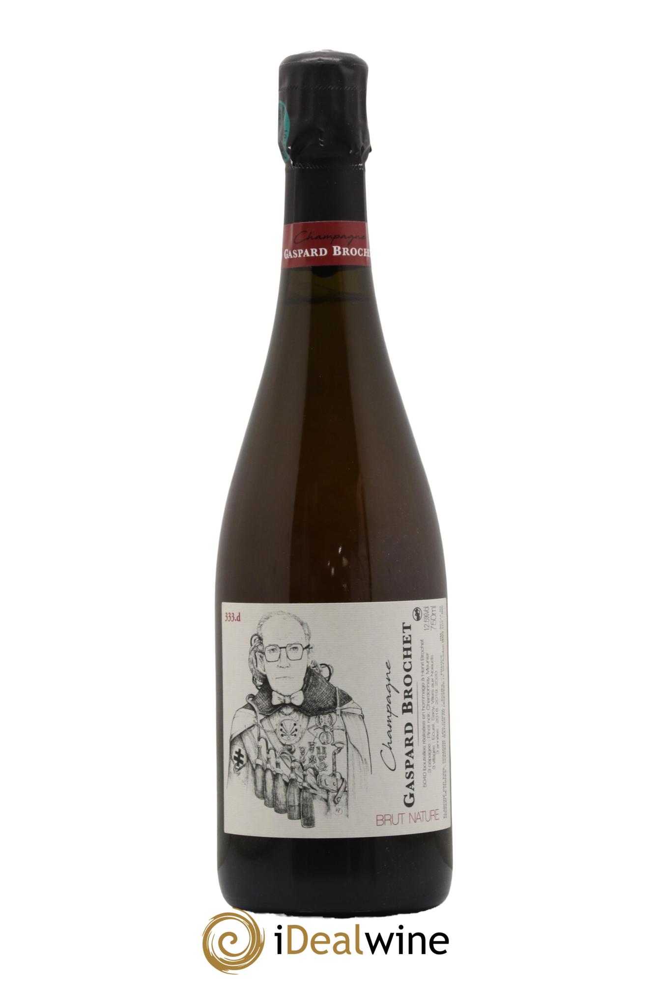 333.d Brut Nature Gaspard Brochet - Lot de 1 bouteille - 0