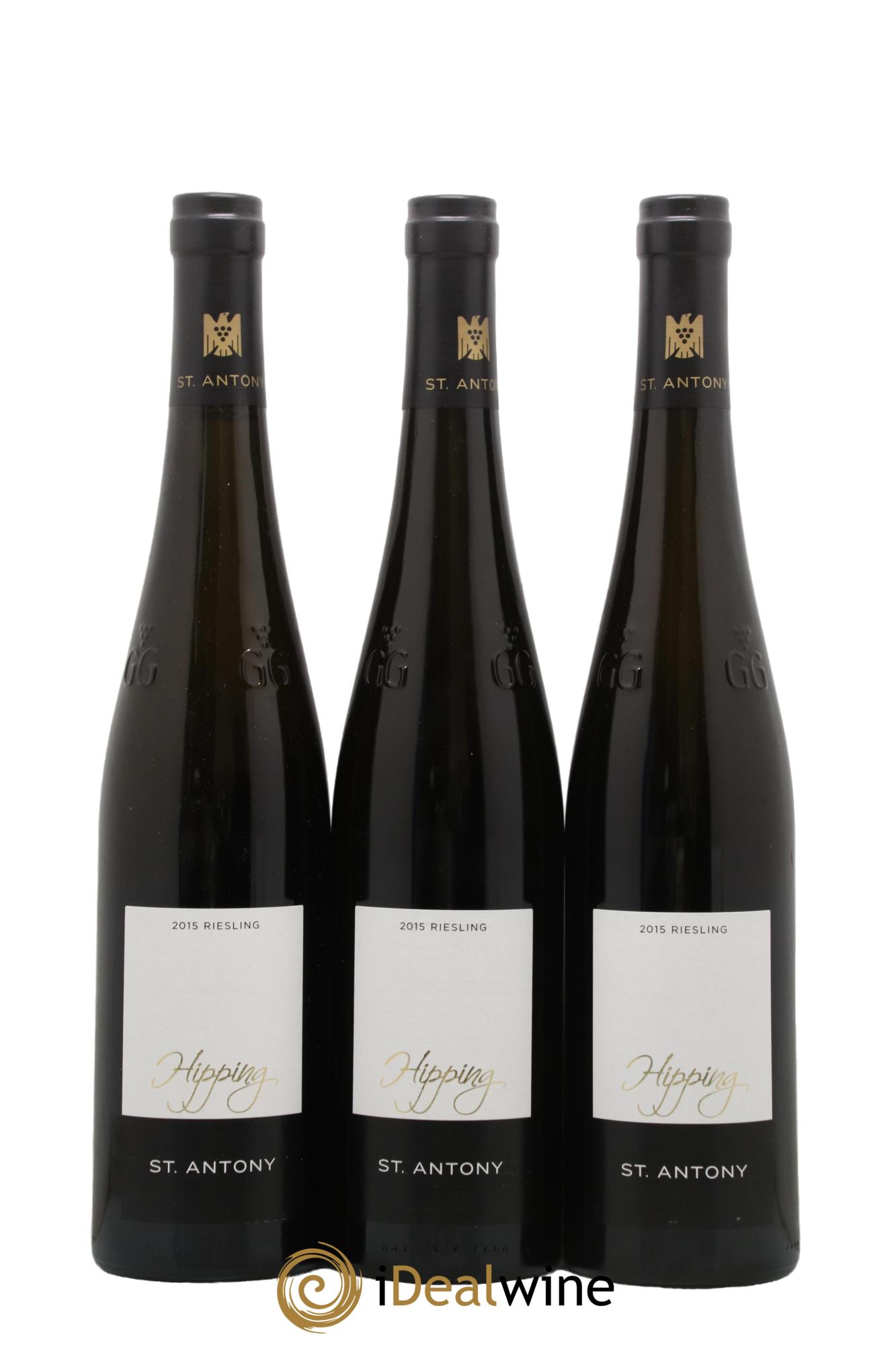 Allemagne Rheinhessen Hipping GG St. Antony 2015 - Lot de 3 bouteilles - 0
