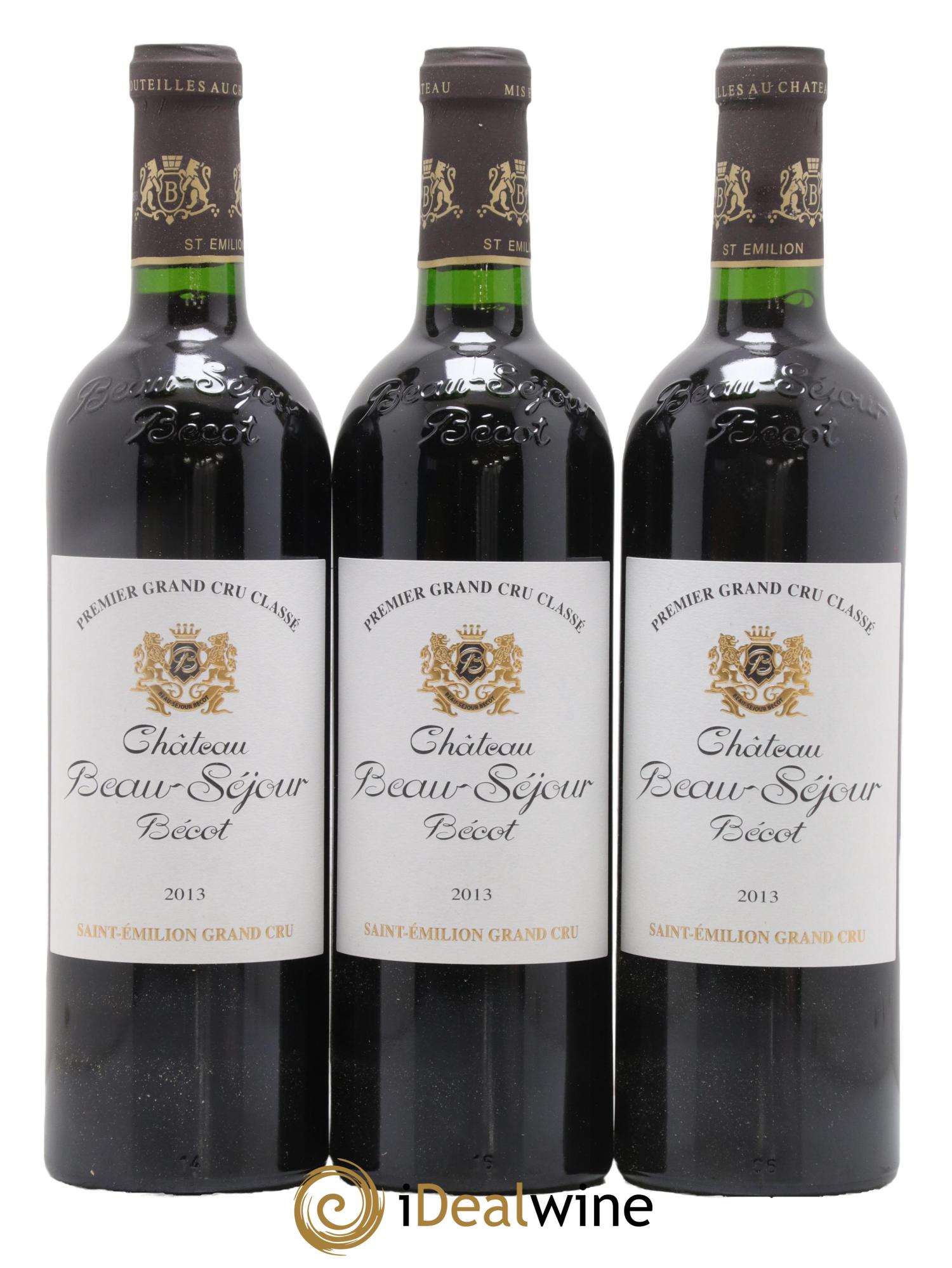 Château Beau-Séjour Bécot 1er Grand Cru Classé B 2013 - Lot de 12 bouteilles - 4