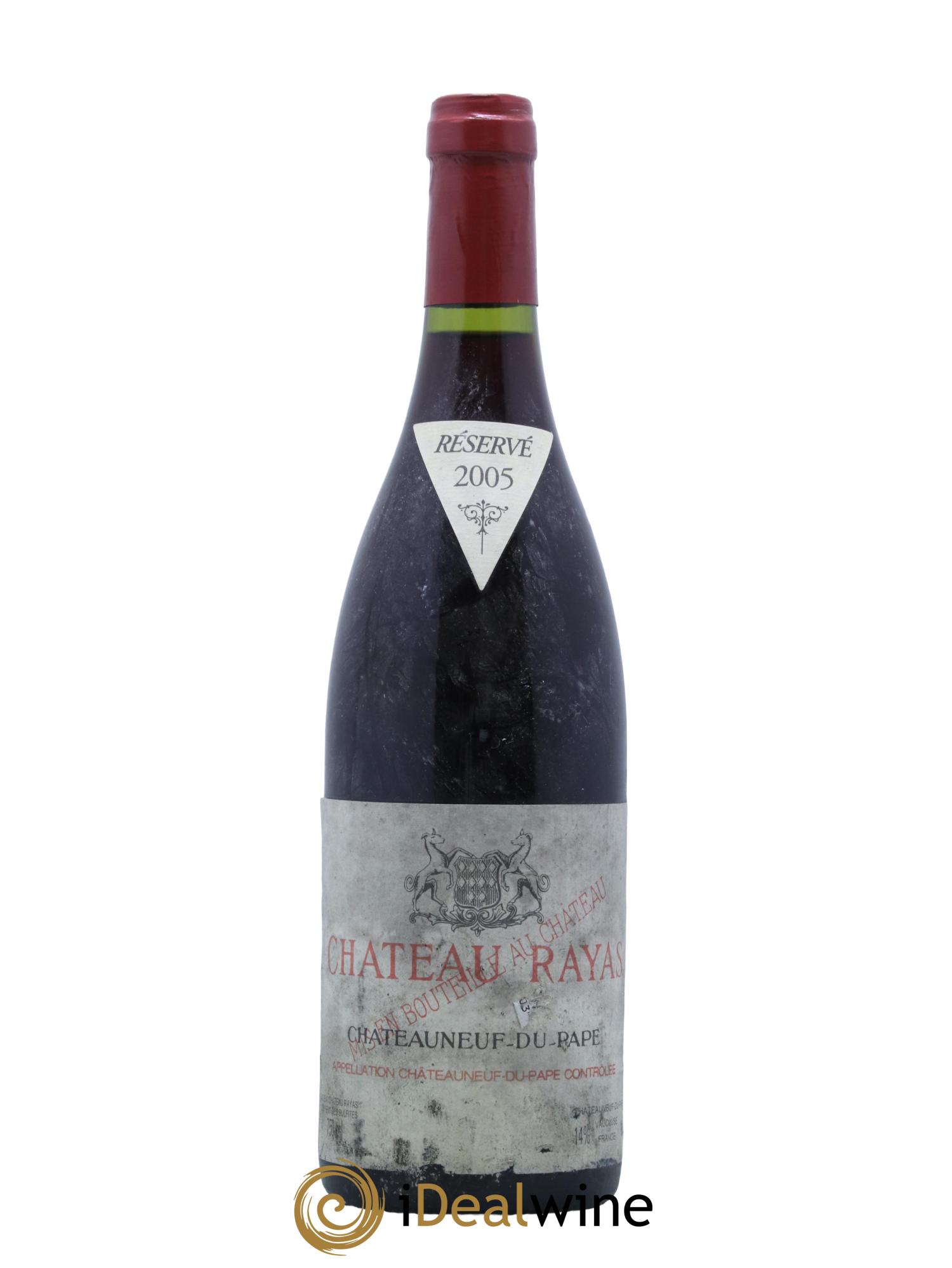 Châteauneuf-du-Pape Château Rayas Emmanuel Reynaud 2005 - Lot de 1 bouteille - 0