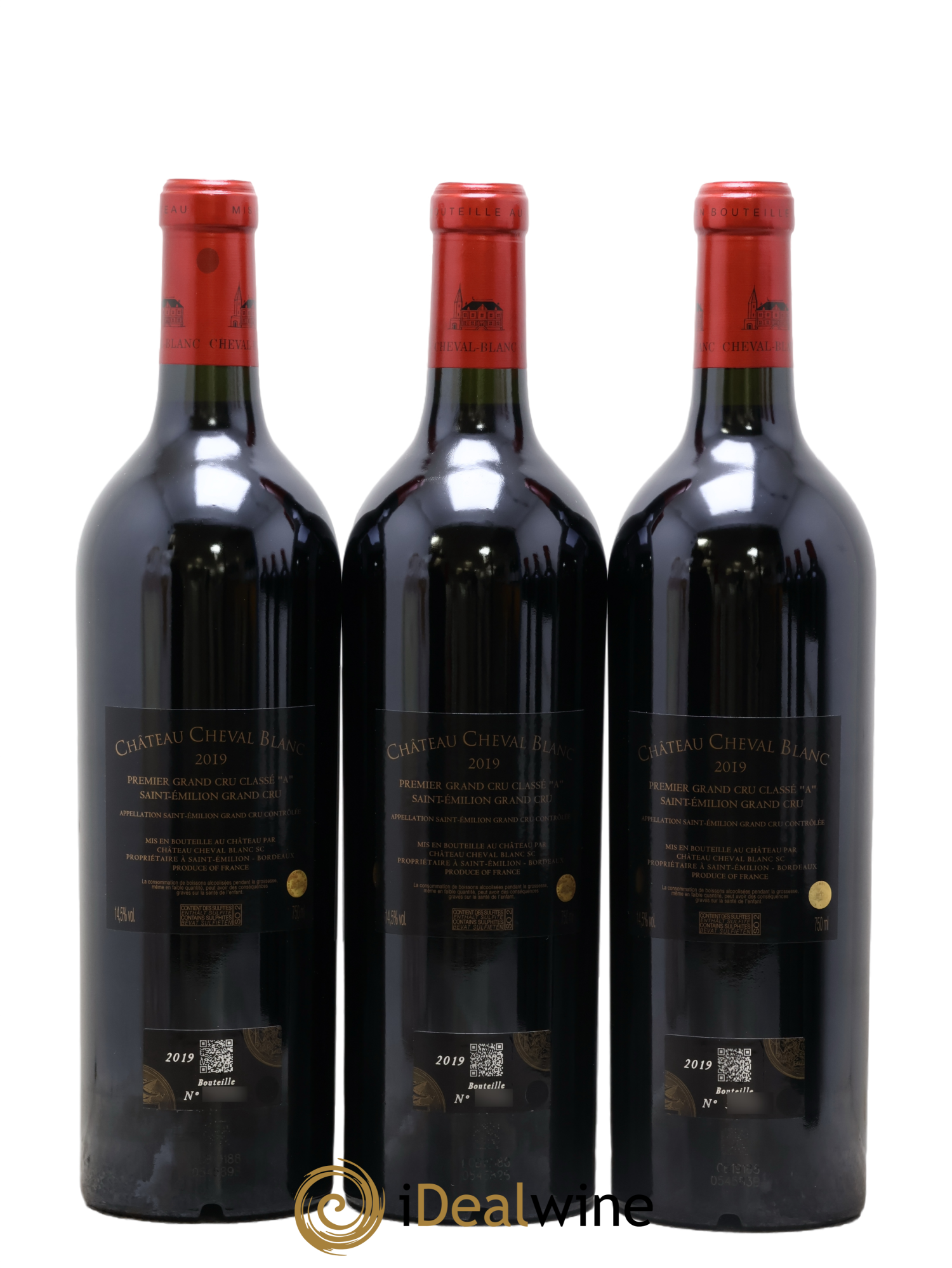 Château Cheval Blanc 1er Grand Cru Classé A 2019 - Posten von 6 Flaschen - 2