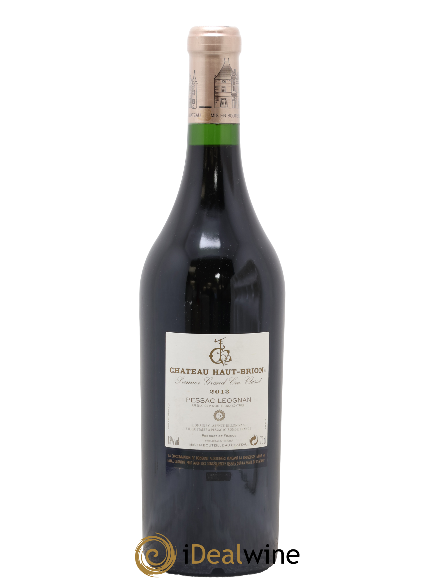 Château Haut Brion 1er Grand Cru Classé 2013 - Lot de 1 bouteille - 1