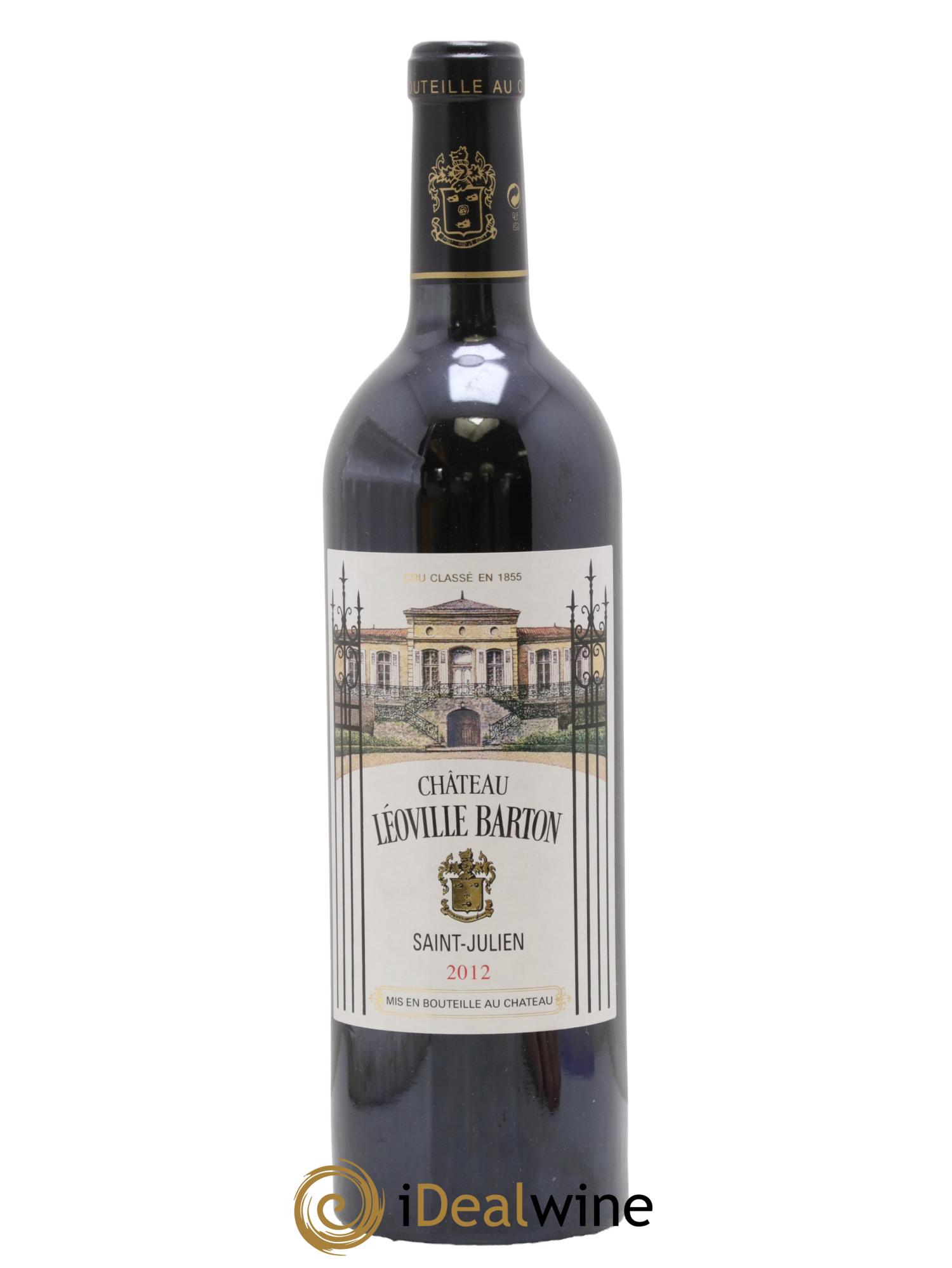 Château Léoville Barton 2ème Grand Cru Classé 2012 - Lot de 1 bouteille - 0