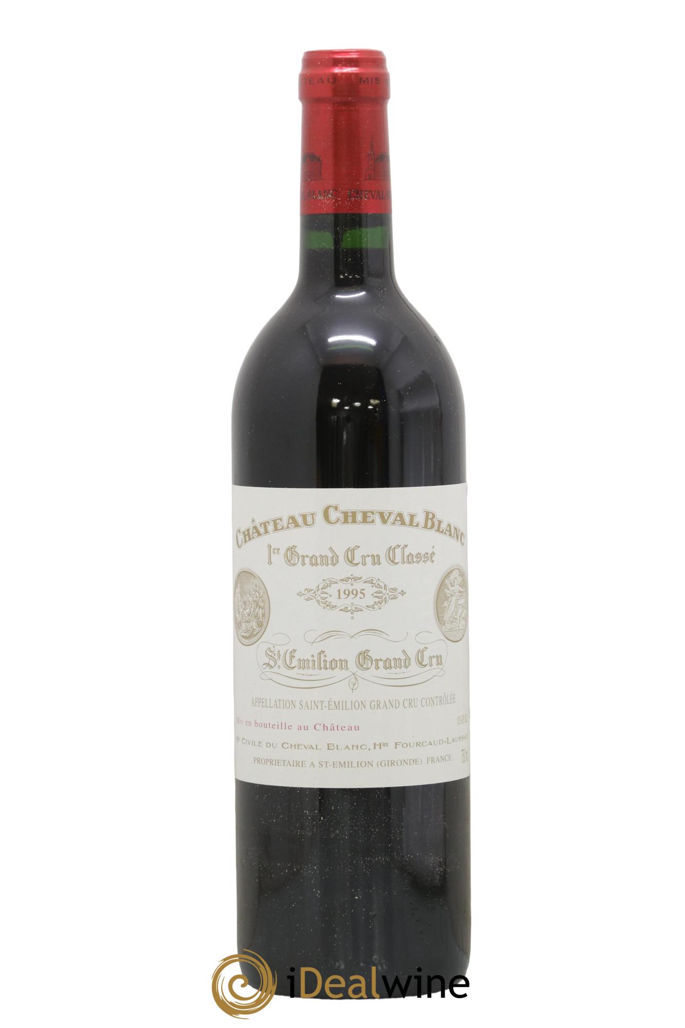 Château Cheval Blanc 1er Grand Cru Classé A 1995 - Lot de 1 bouteille - 0