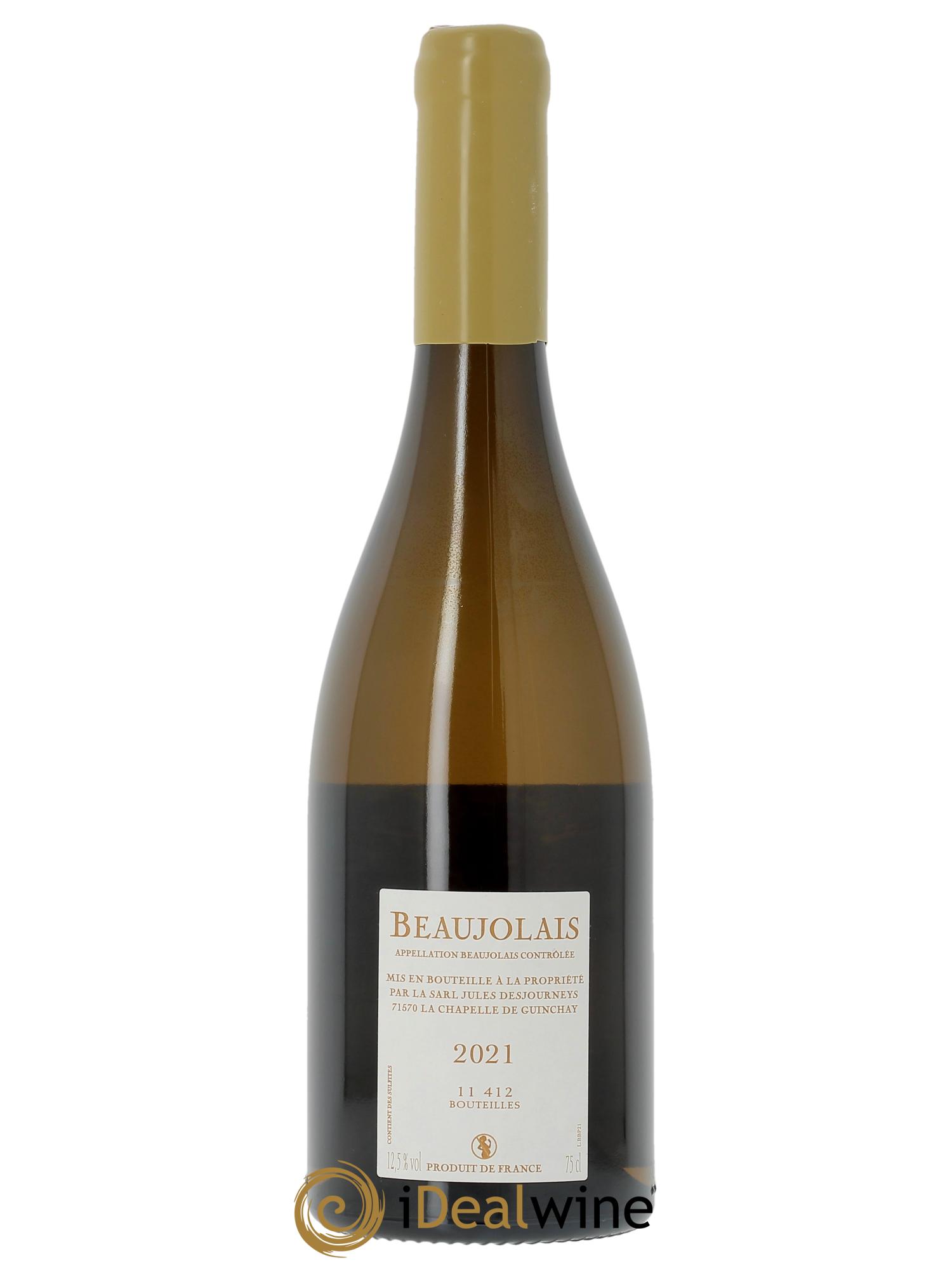 Beaujolais-Villages Jules Desjourneys  2021 - Lot of 1 bottle - 1