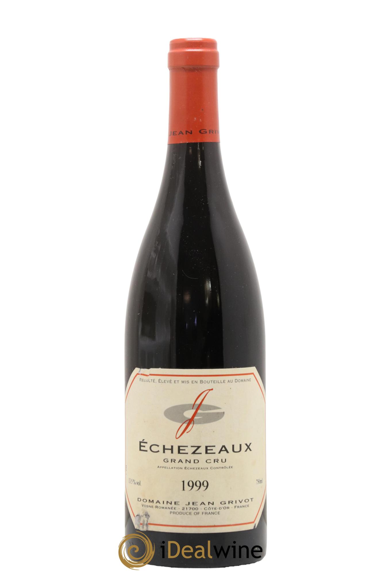 Echezeaux Grand Cru Jean Grivot 1999 - Lot of 1 bottle - 0