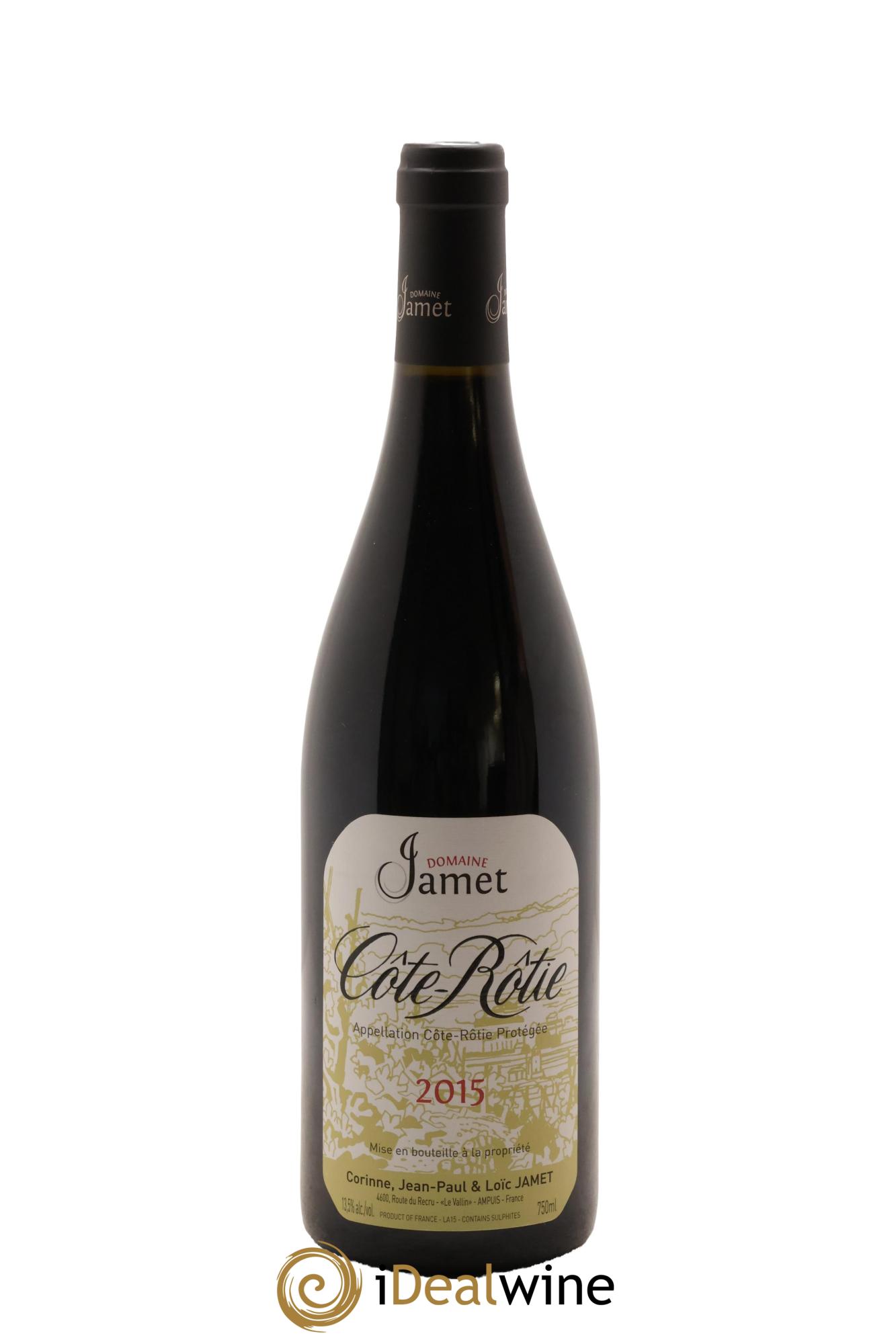 Côte-Rôtie Jamet (Domaine) 2015 - Posten von 1 Flasche - 0
