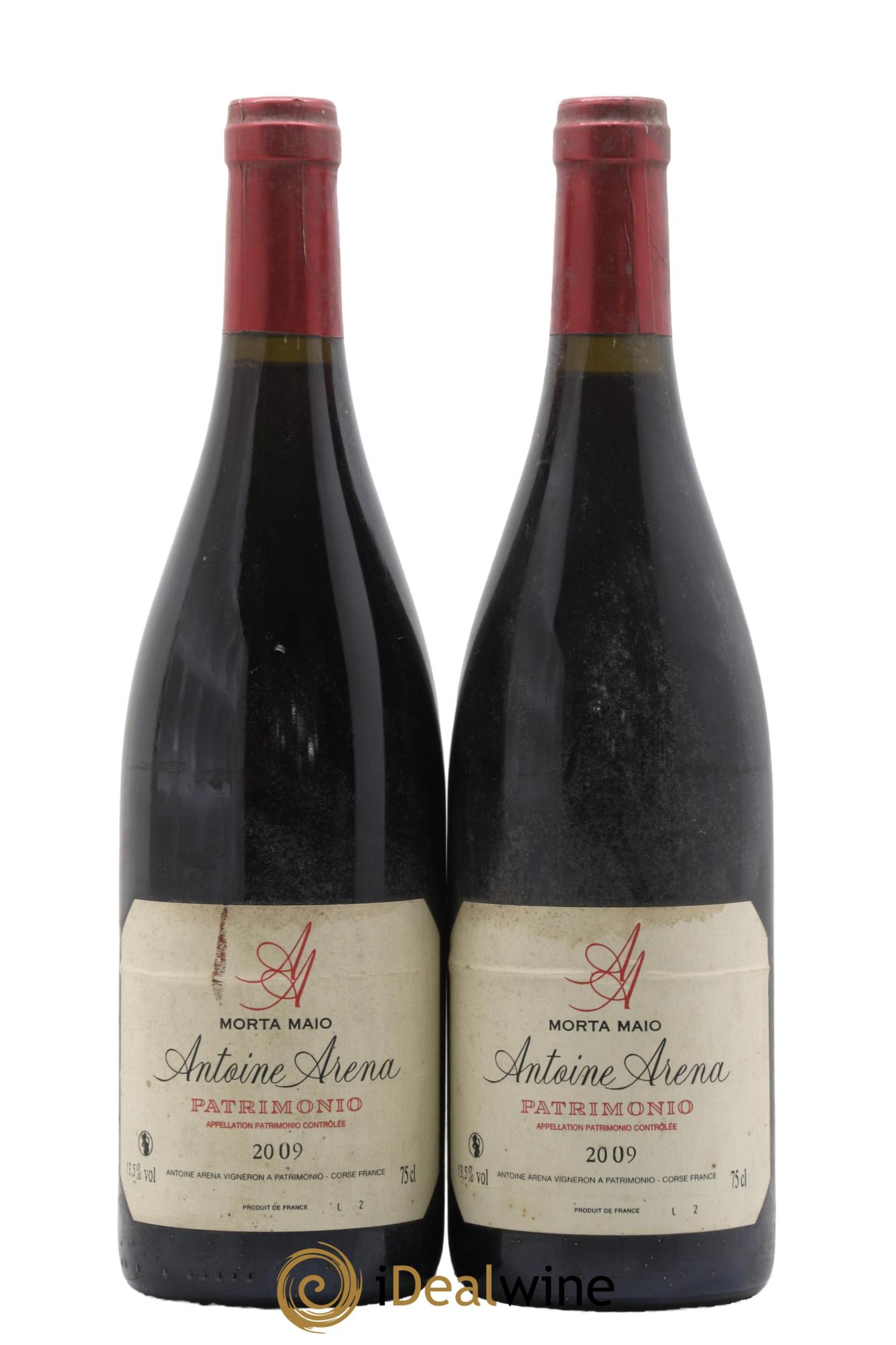 Patrimonio Morta Maio Antoine Arena 2009 - Lot de 2 bouteilles - 0