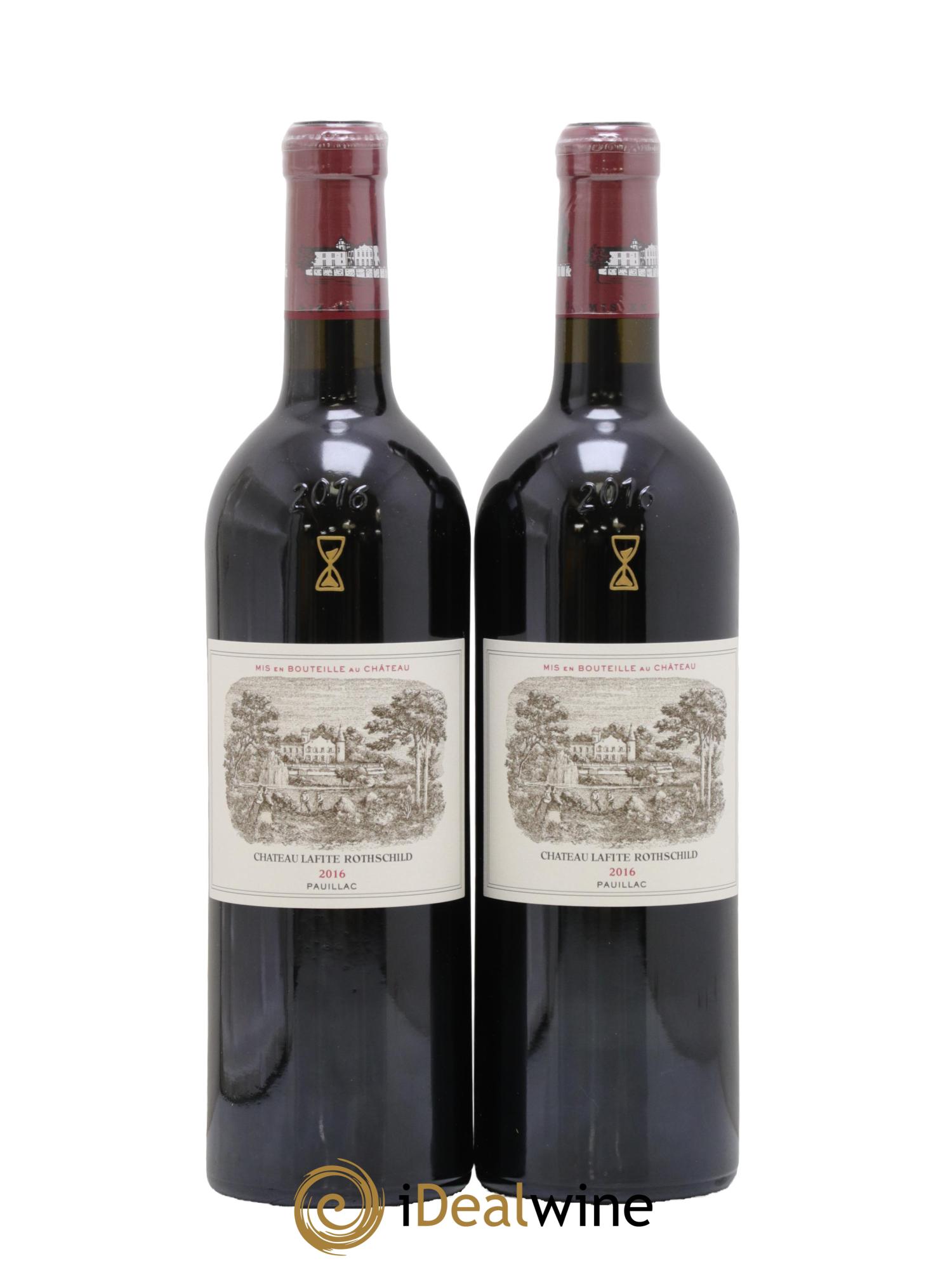 Château Lafite Rothschild 1er Grand Cru Classé 2016 - Lot de 2 bouteilles - 0