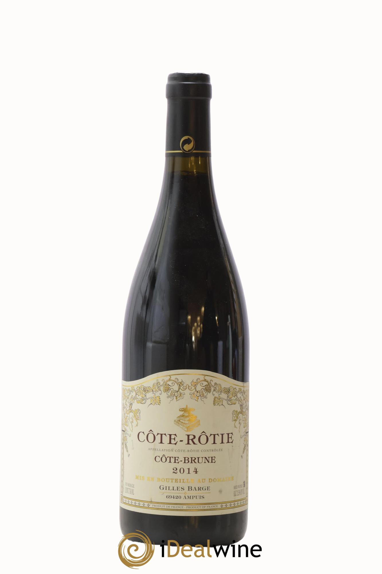 Côte-Rôtie Côte-Brune Barge (Domaine) 2014 - Lot de 1 bouteille - 0
