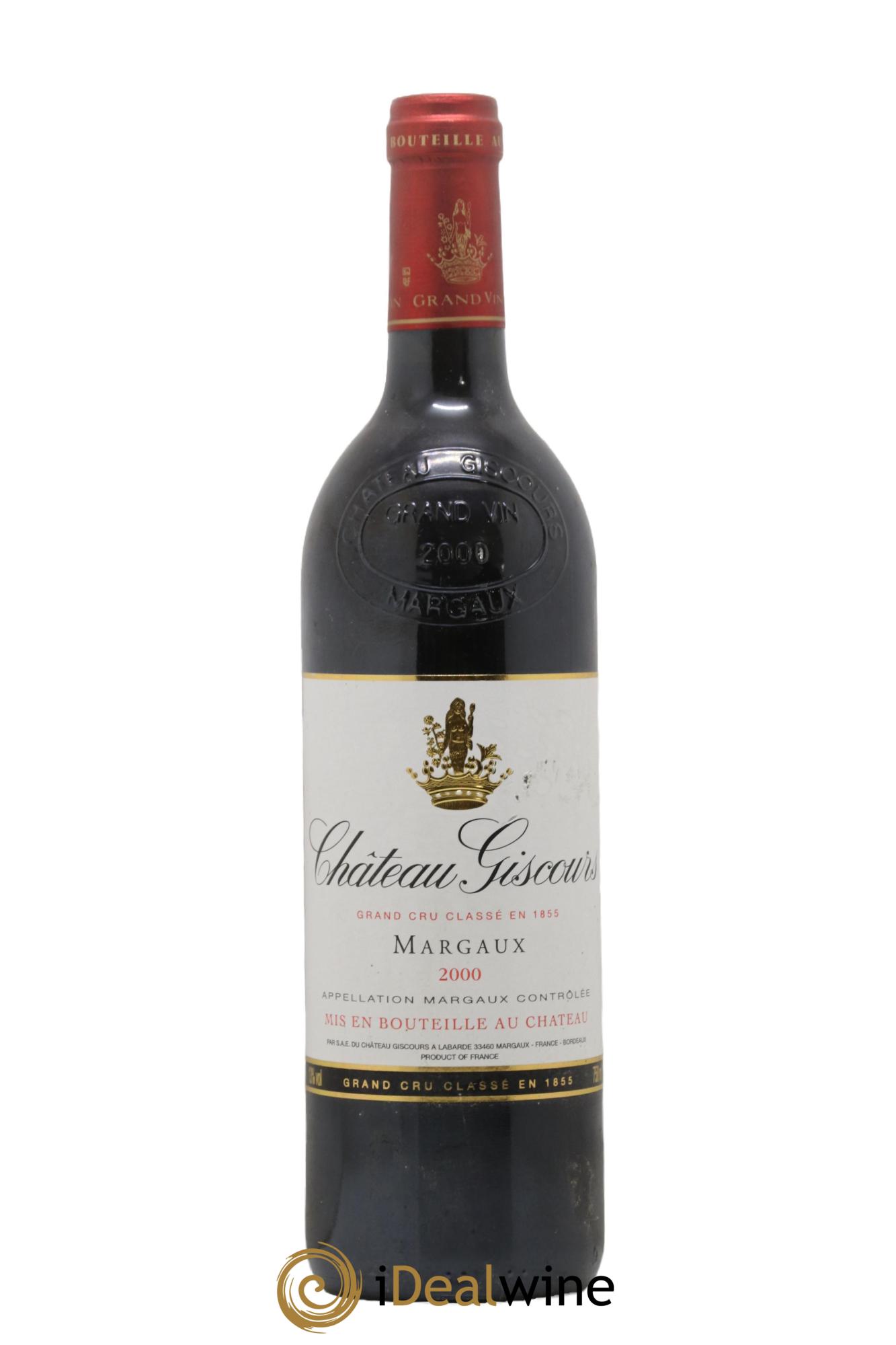 Château Giscours 3ème Grand Cru Classé 2000 - Lot de 1 bouteille - 0