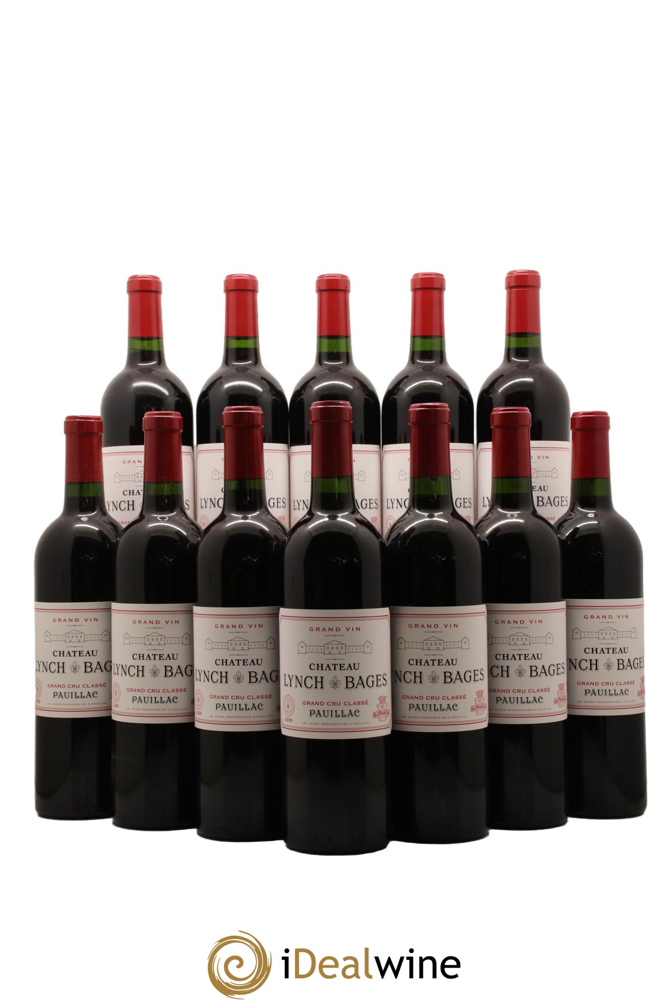 Château Lynch Bages 5ème Grand Cru Classé 2009 - Lot de 12 bouteilles - 0