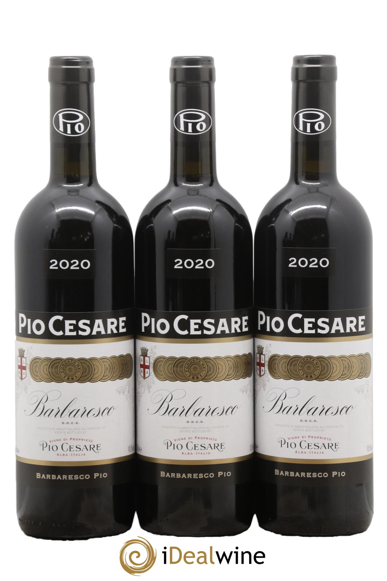 Barbaresco DOCG Pio Cesare 2020 - Lot de 6 bouteilles - 1