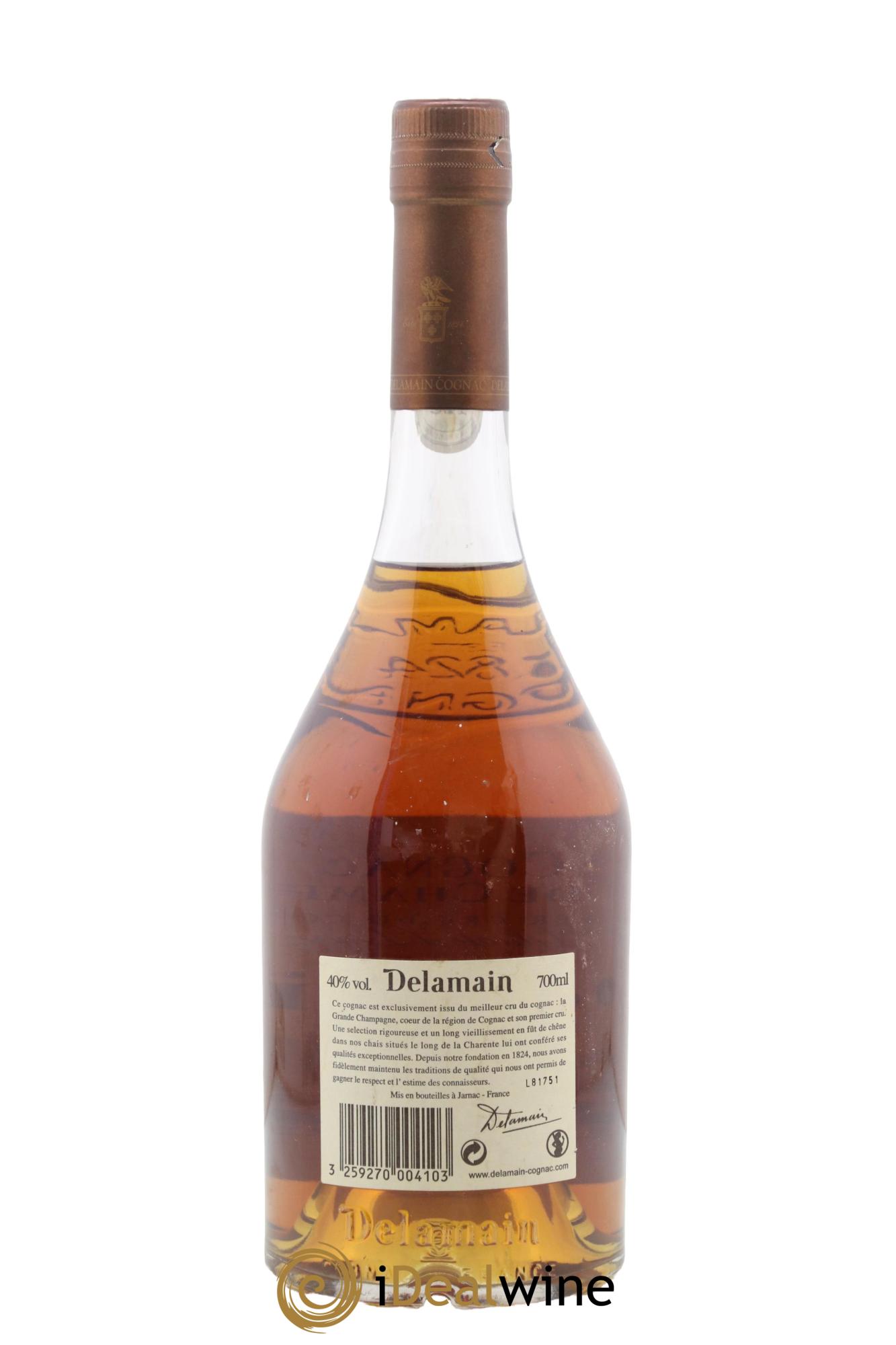 Delamain Of. X.O - Pale & Dry 1er Cru - Posten von 1 Flasche - 1